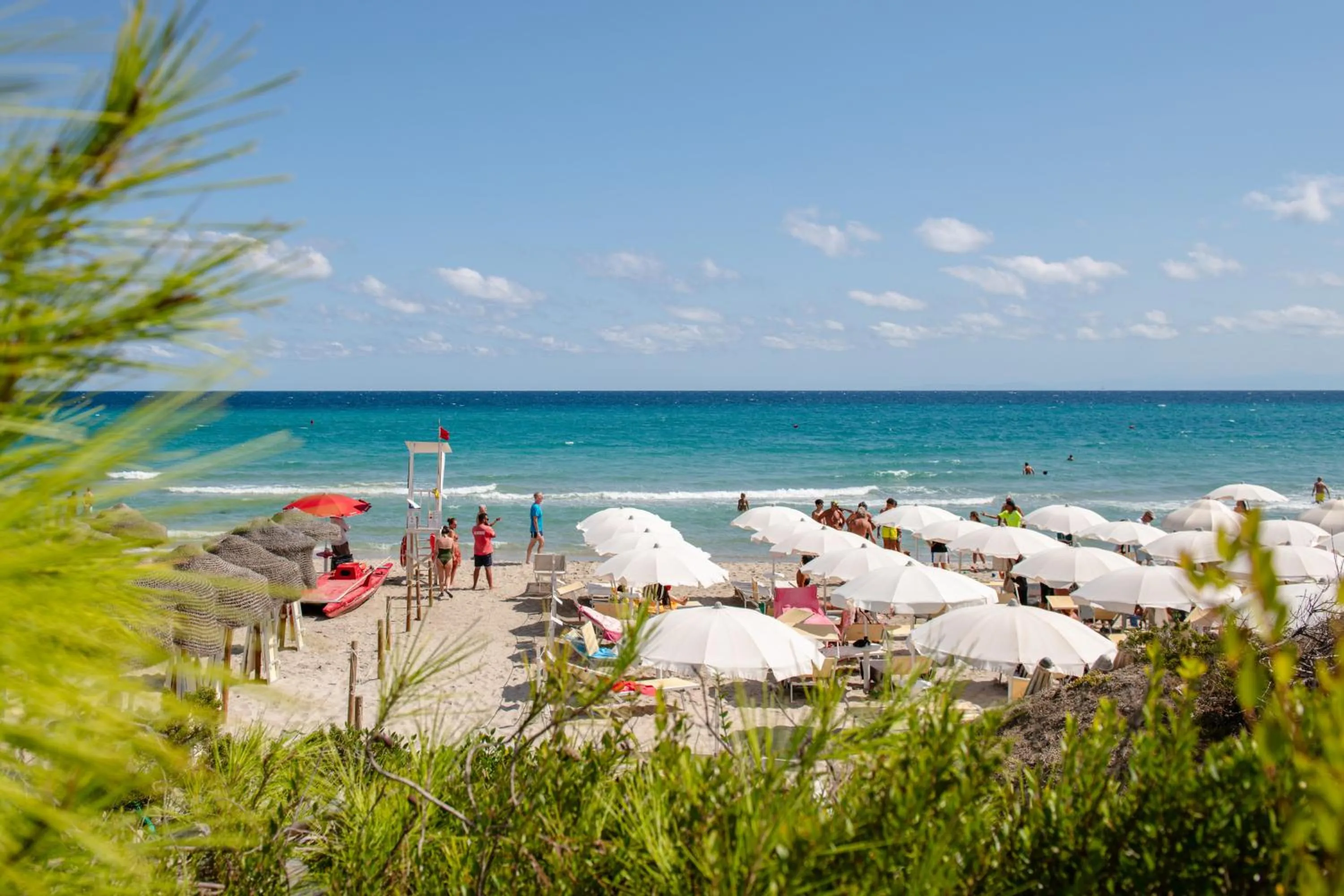 Beach in Amareclub Baia Dei Turchi Resort - Adults Only