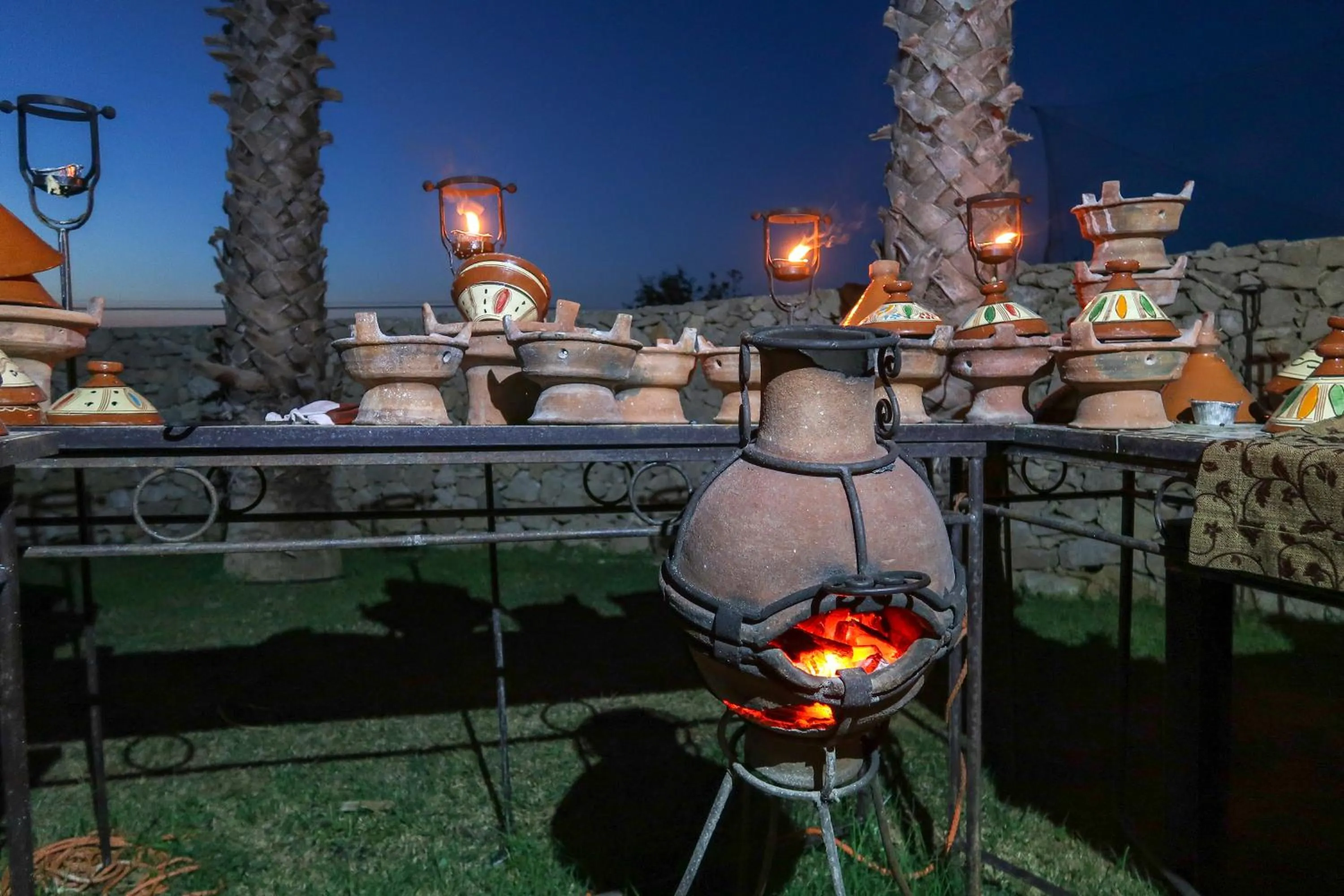 BBQ facilities in Amareclub Baia Dei Turchi Resort - Adults Only