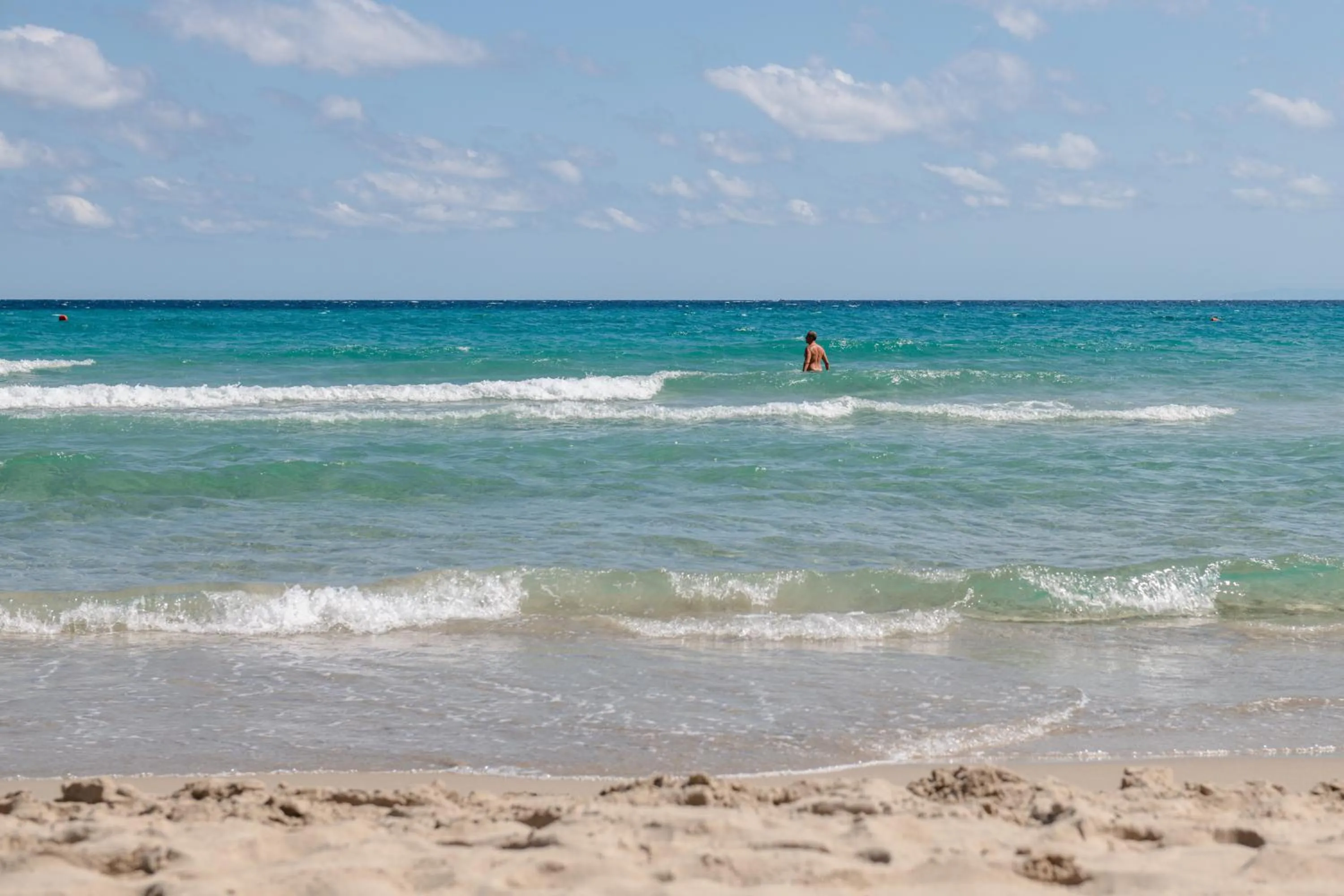Beach in Amareclub Baia Dei Turchi Resort - Adults Only