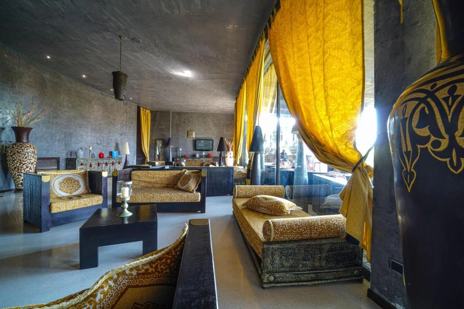 Seating area in Amareclub Baia Dei Turchi Resort - Adults Only