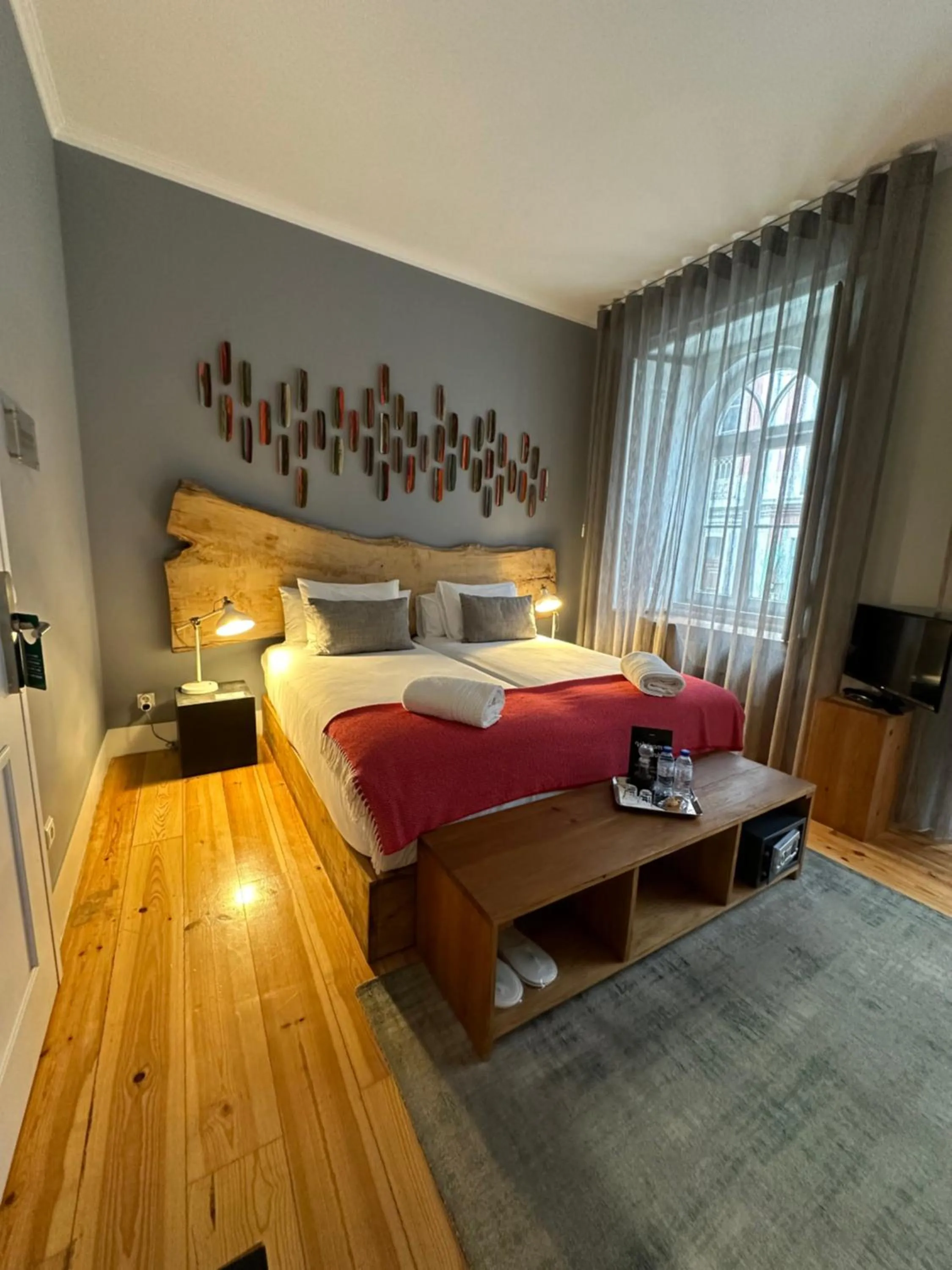 Bedroom, Bed in 19 Tile Ceramic Concept - by Unlock Hotels