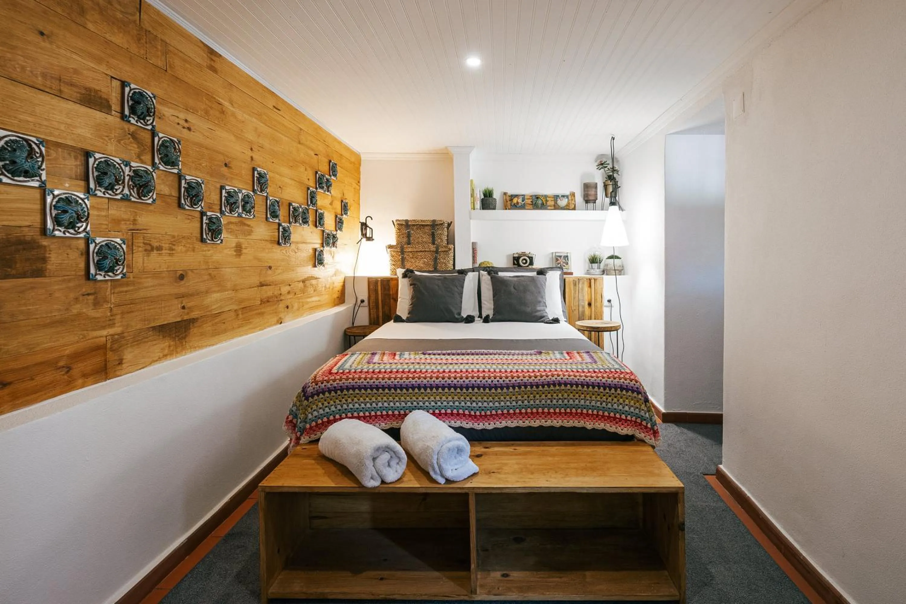 Bed in 19 Tile Ceramic Concept - by Unlock Hotels