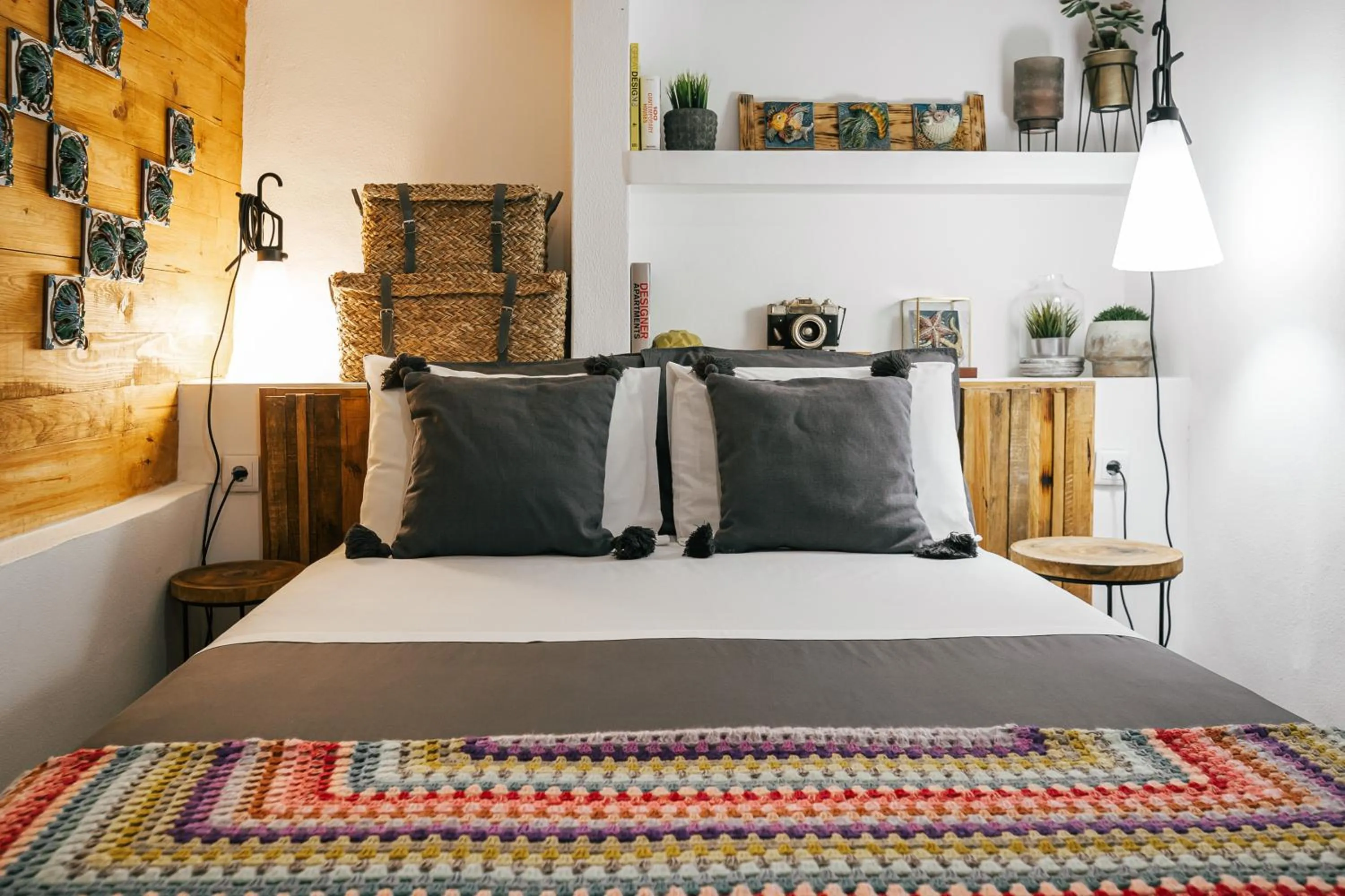 Bed in 19 Tile Ceramic Concept - by Unlock Hotels