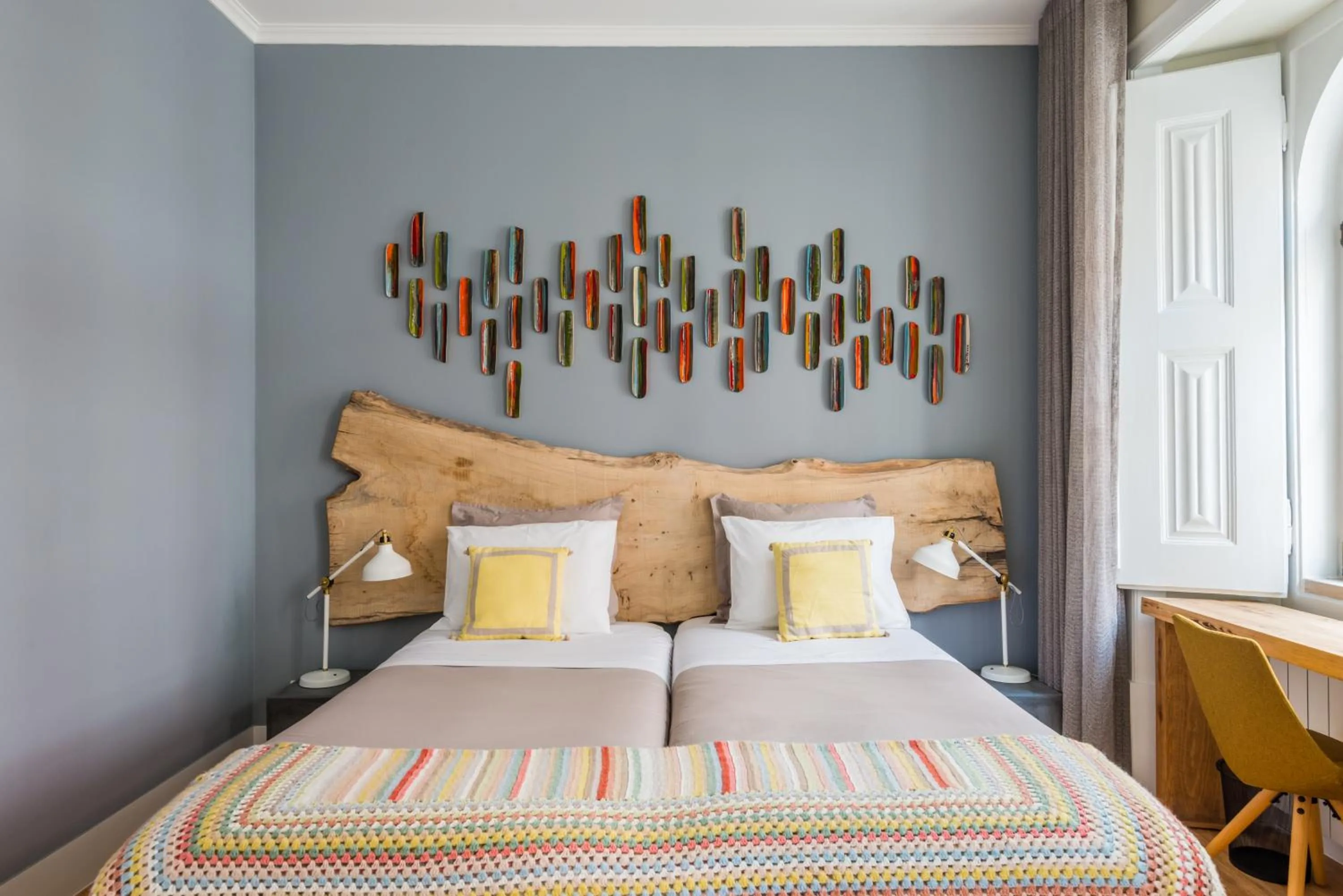 Bed in 19 Tile Ceramic Concept - by Unlock Hotels