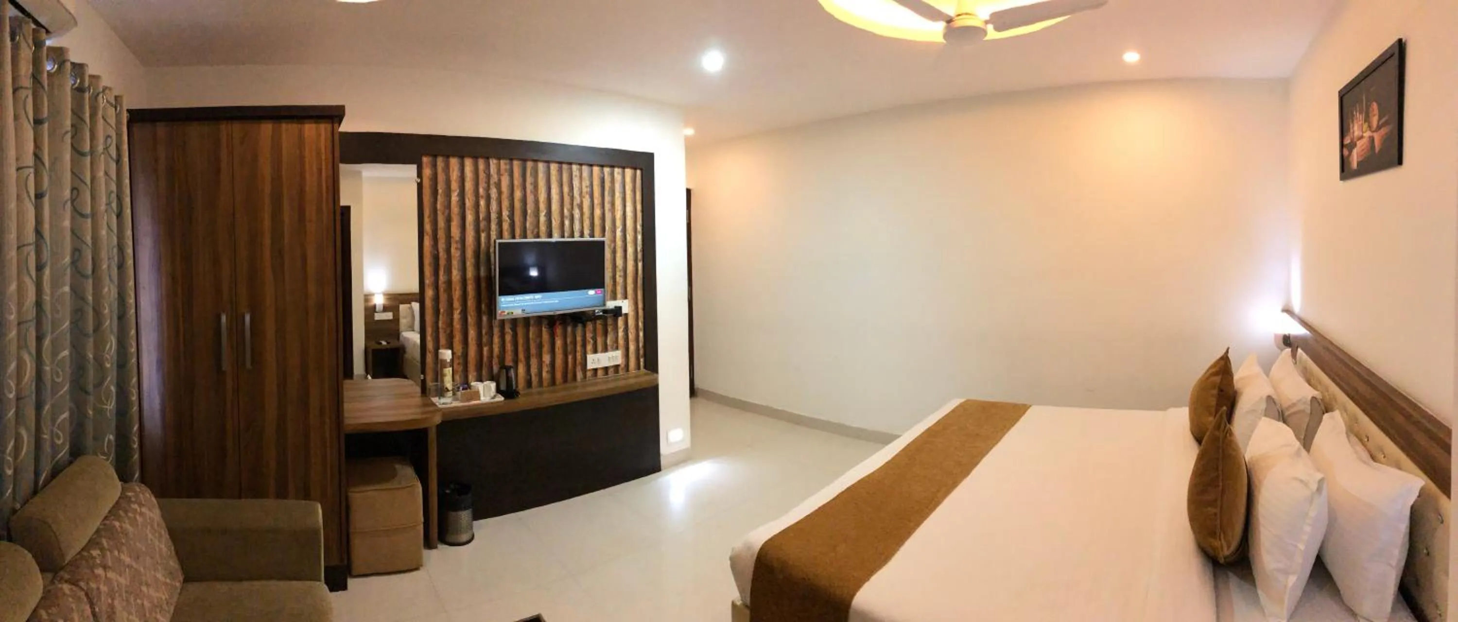 Bed in The Porch Inn Hotel & Service Apartments Near Nimhans Hospital