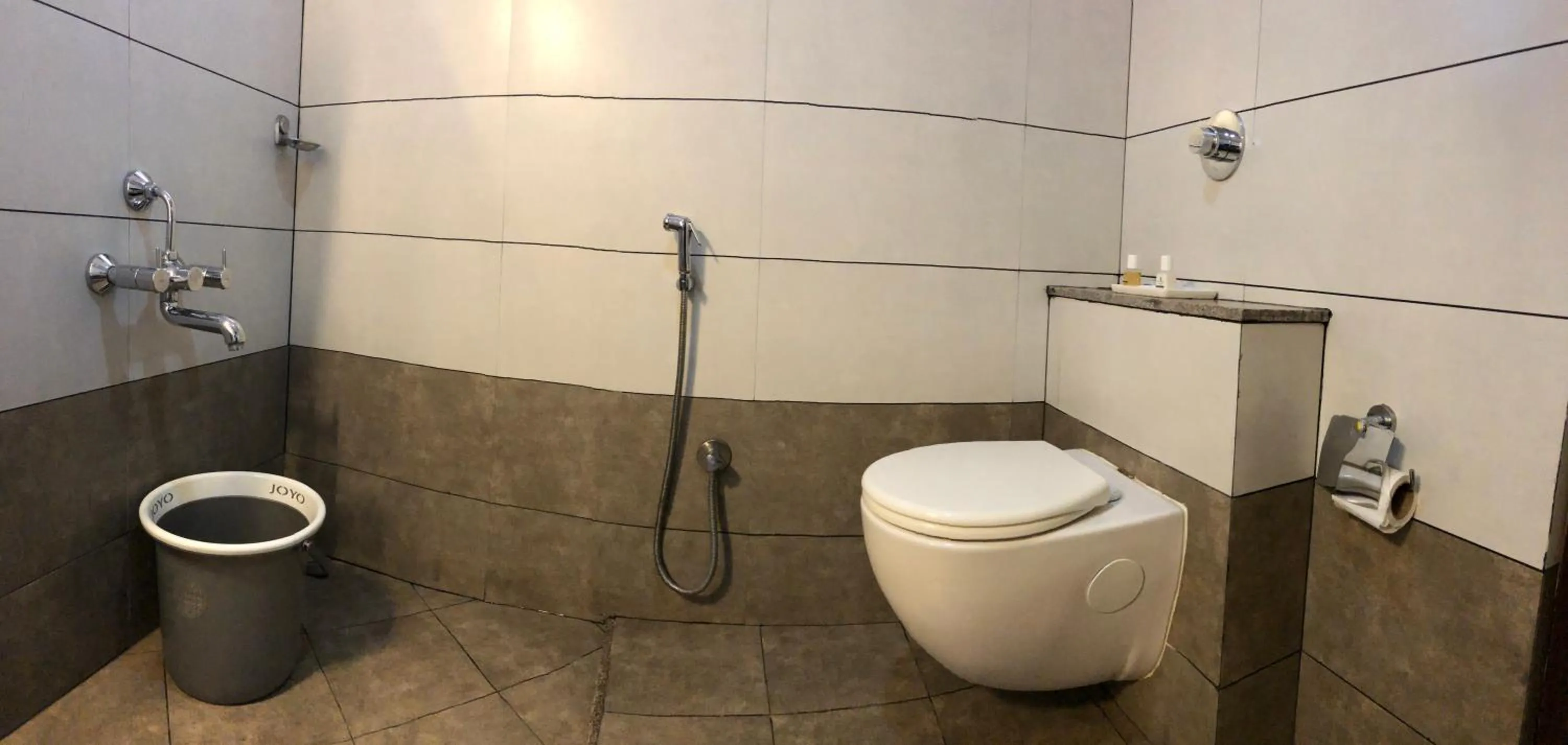 Toilet in The Porch Inn Hotel & Service Apartments Near Nimhans Hospital