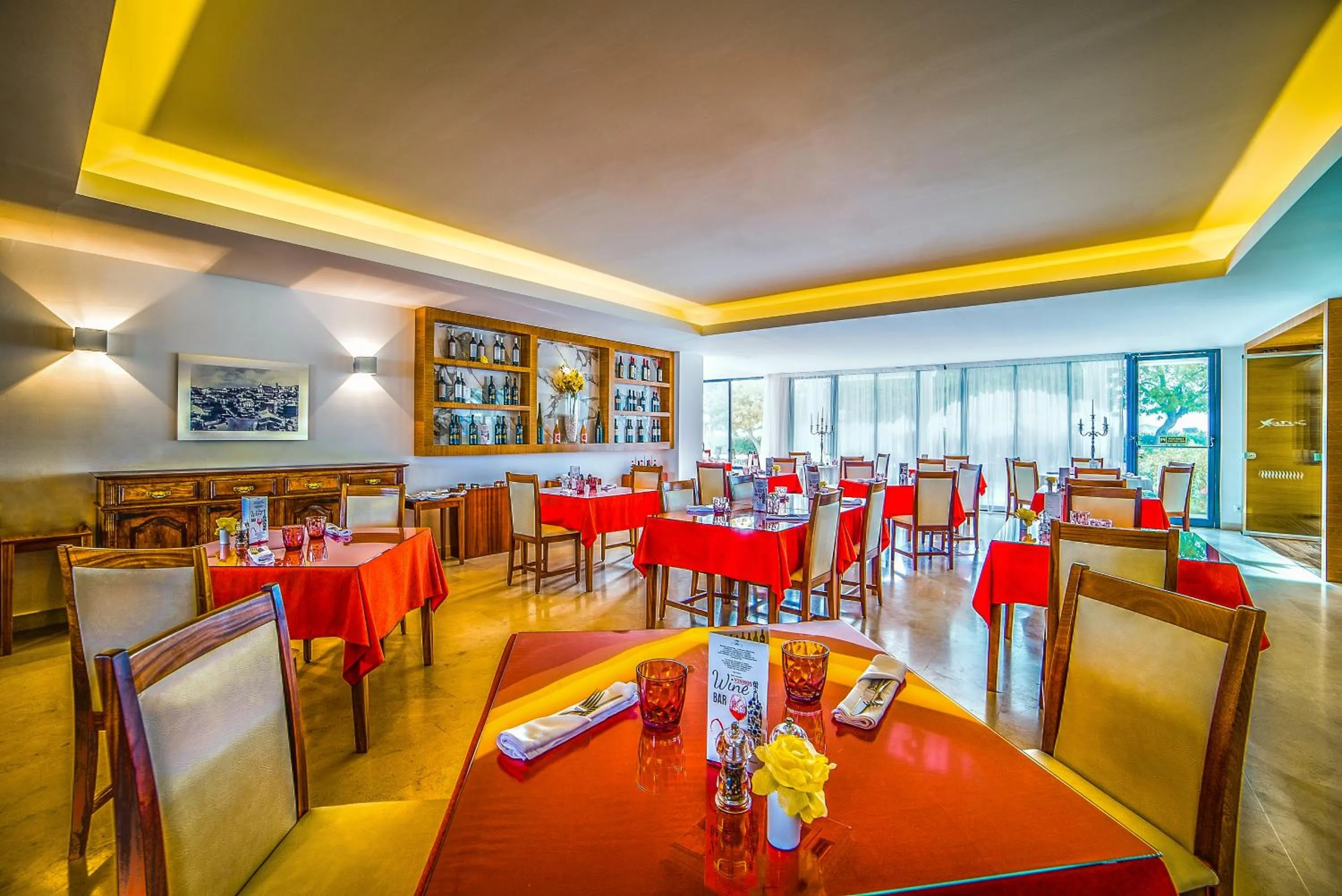 Dining area in Vila Petra