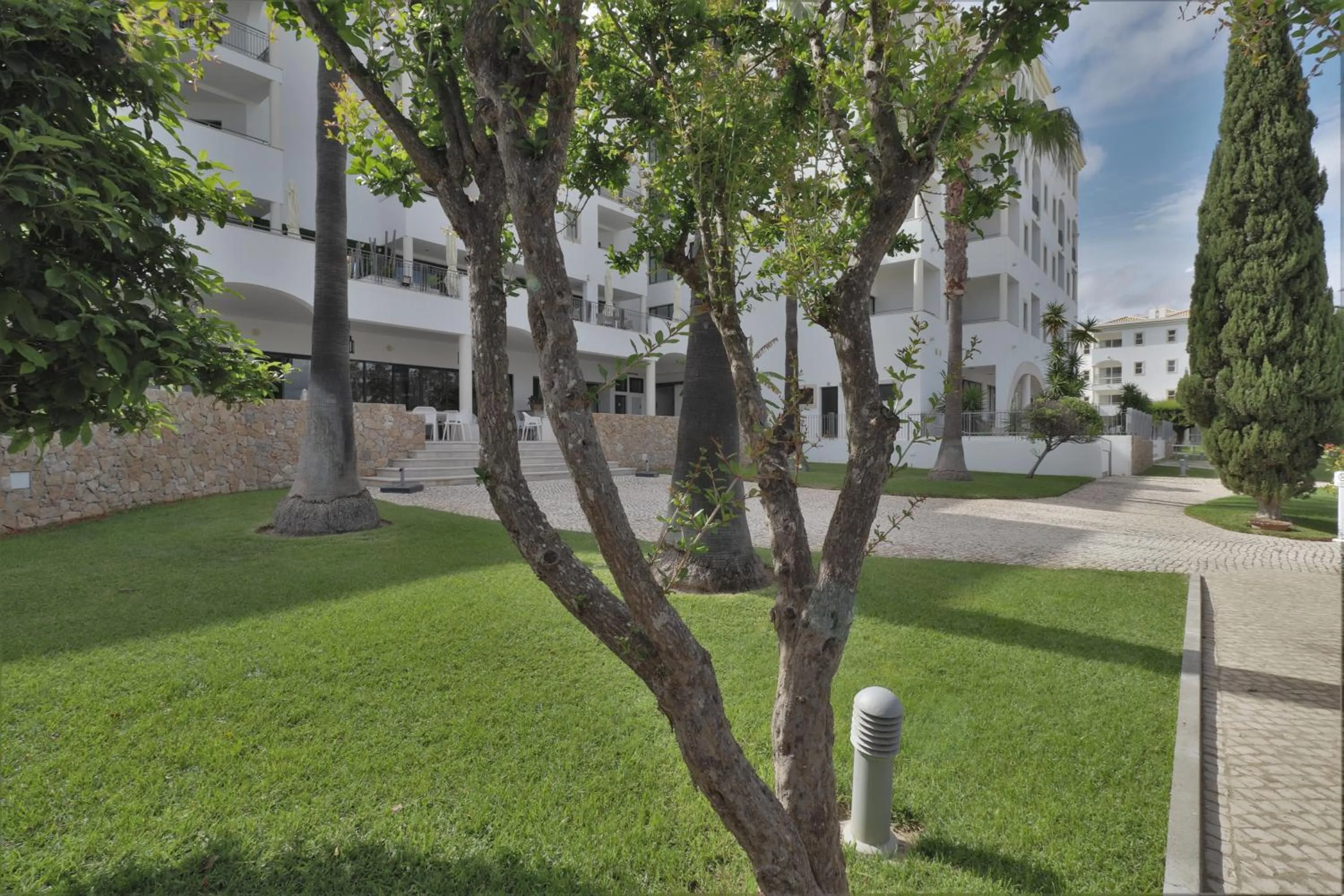 Garden view in Vila Petra