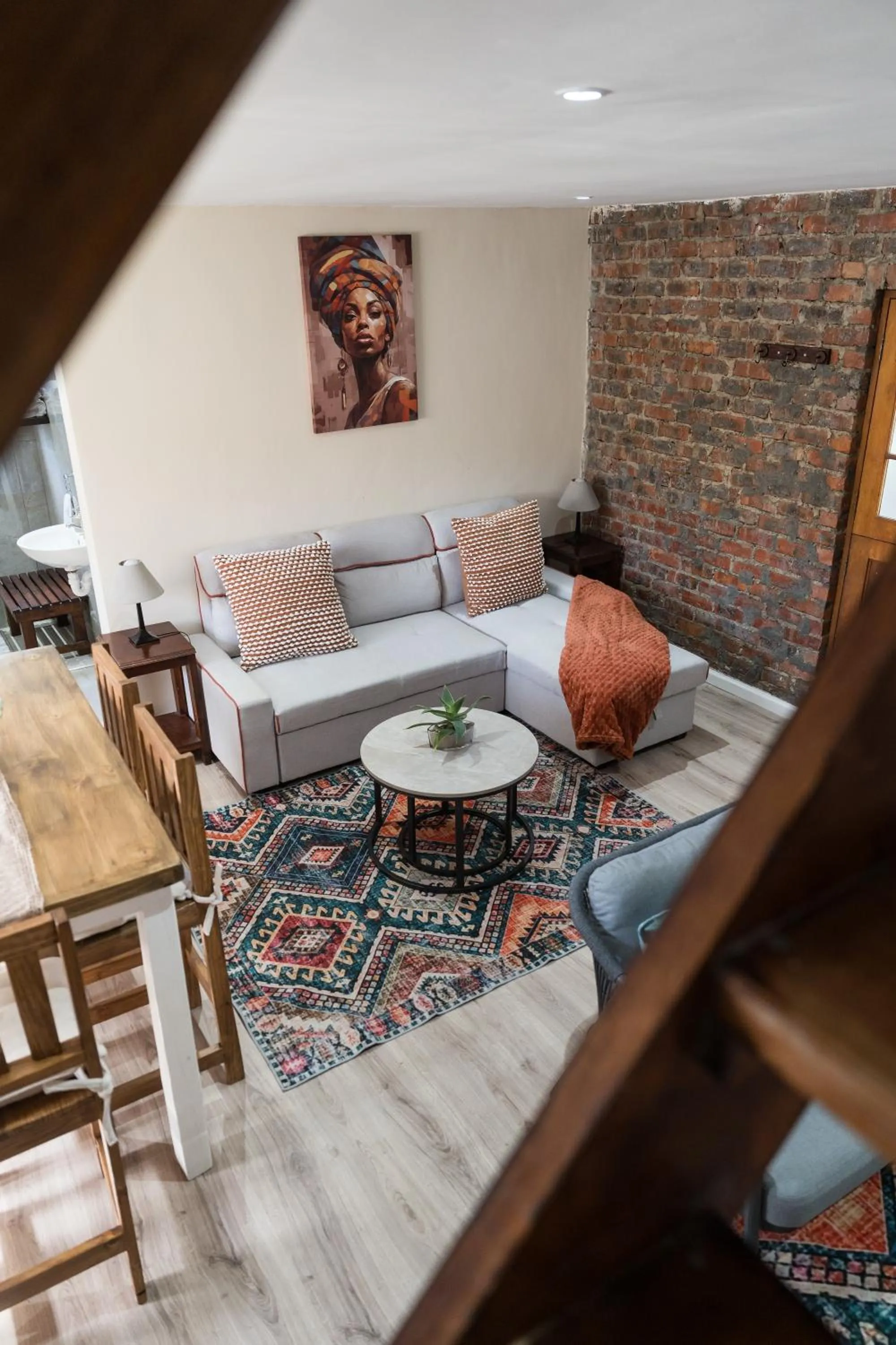 Living room in Be My Guest Lodge