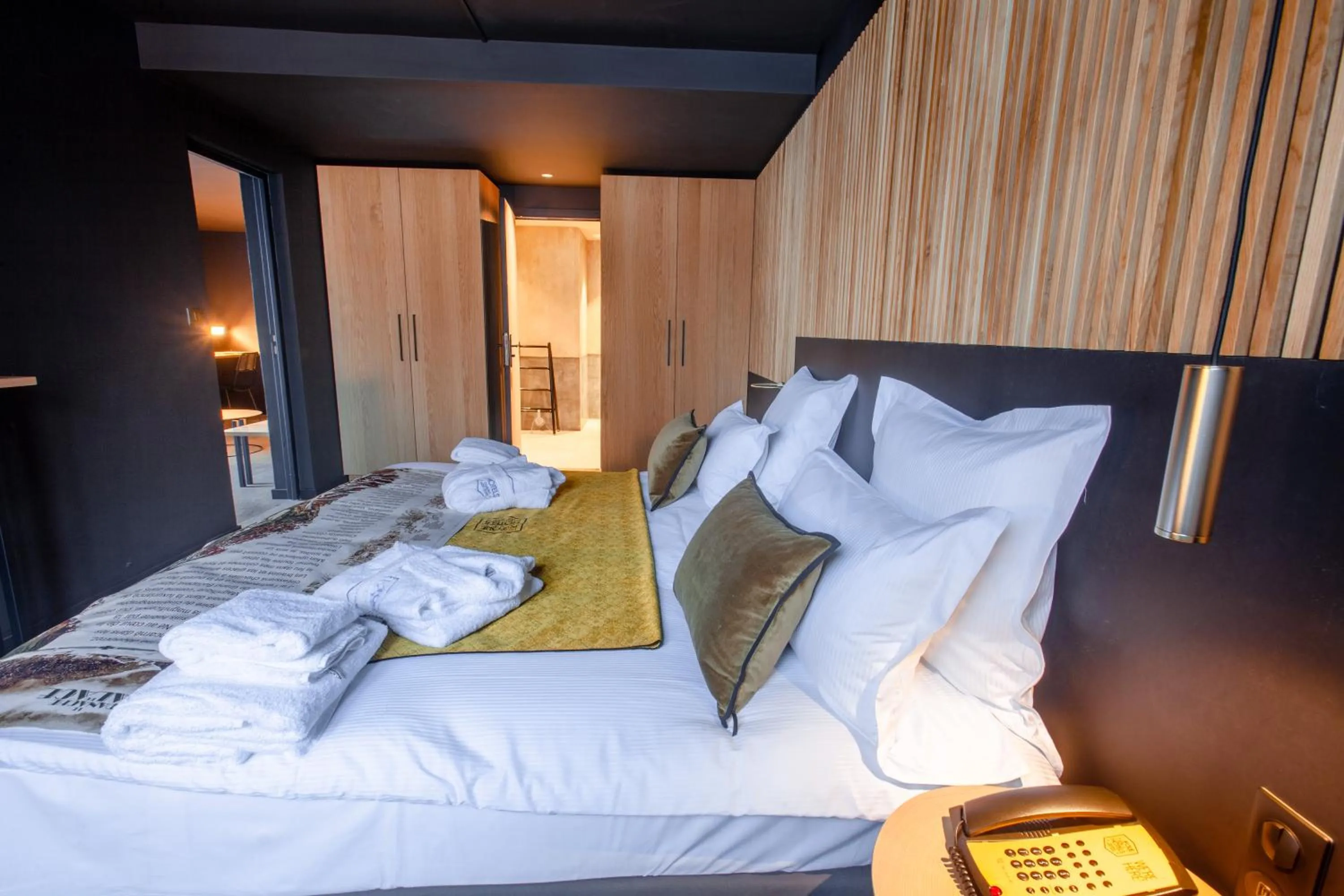 Bed in La Folie Douce Hotels Chamonix