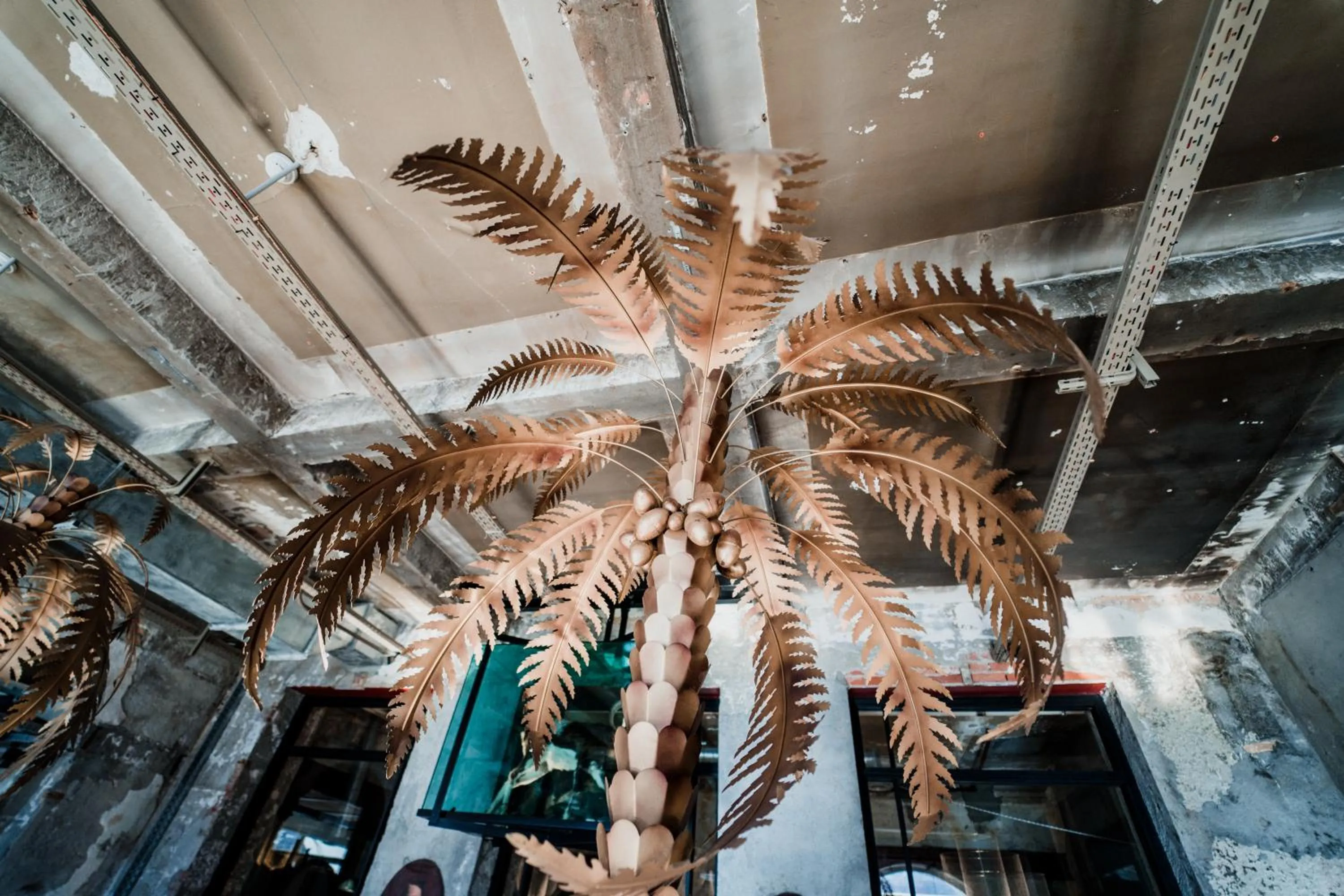 Decorative detail in La Folie Douce Hotels Chamonix