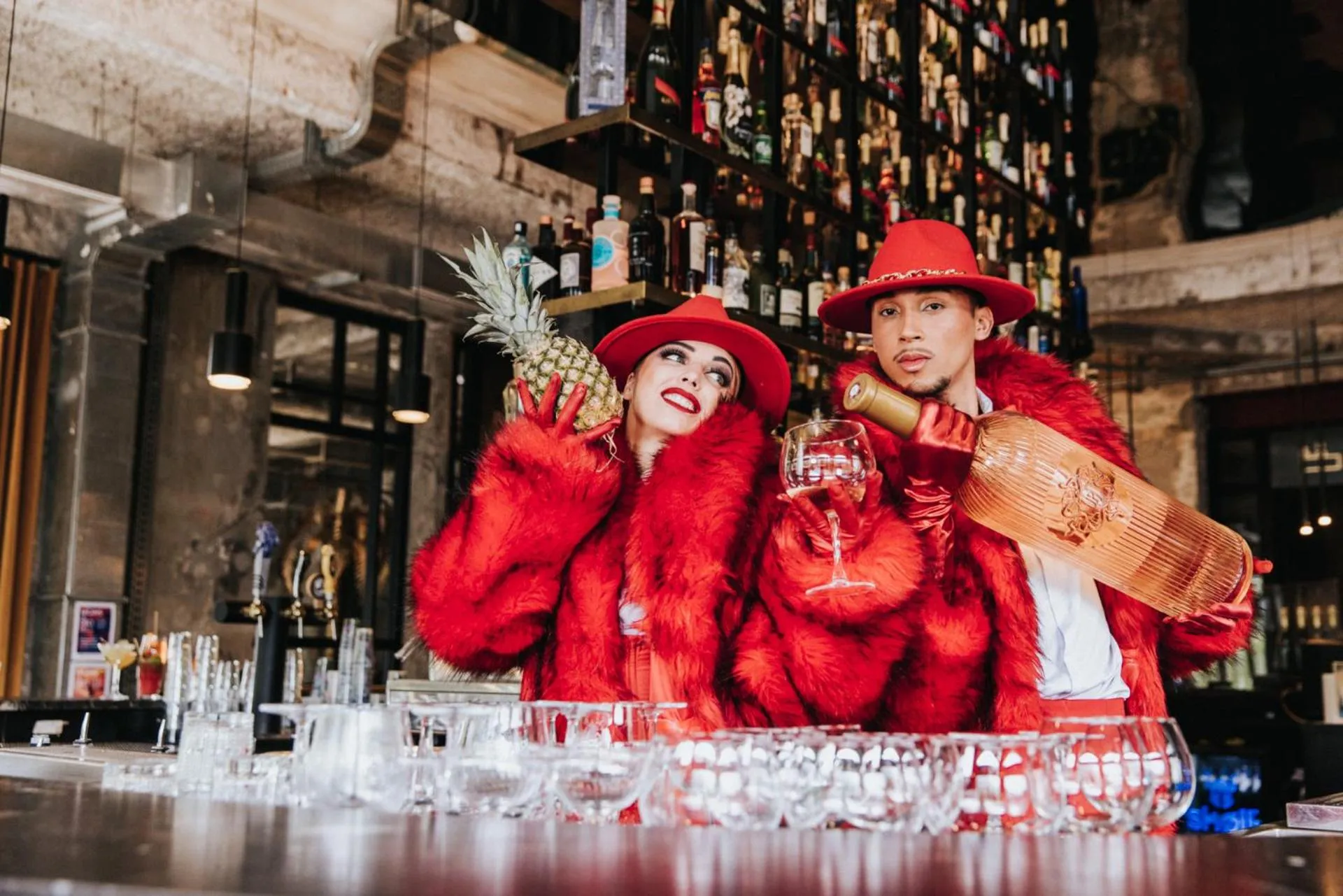 Lounge or bar in La Folie Douce Hotels Chamonix