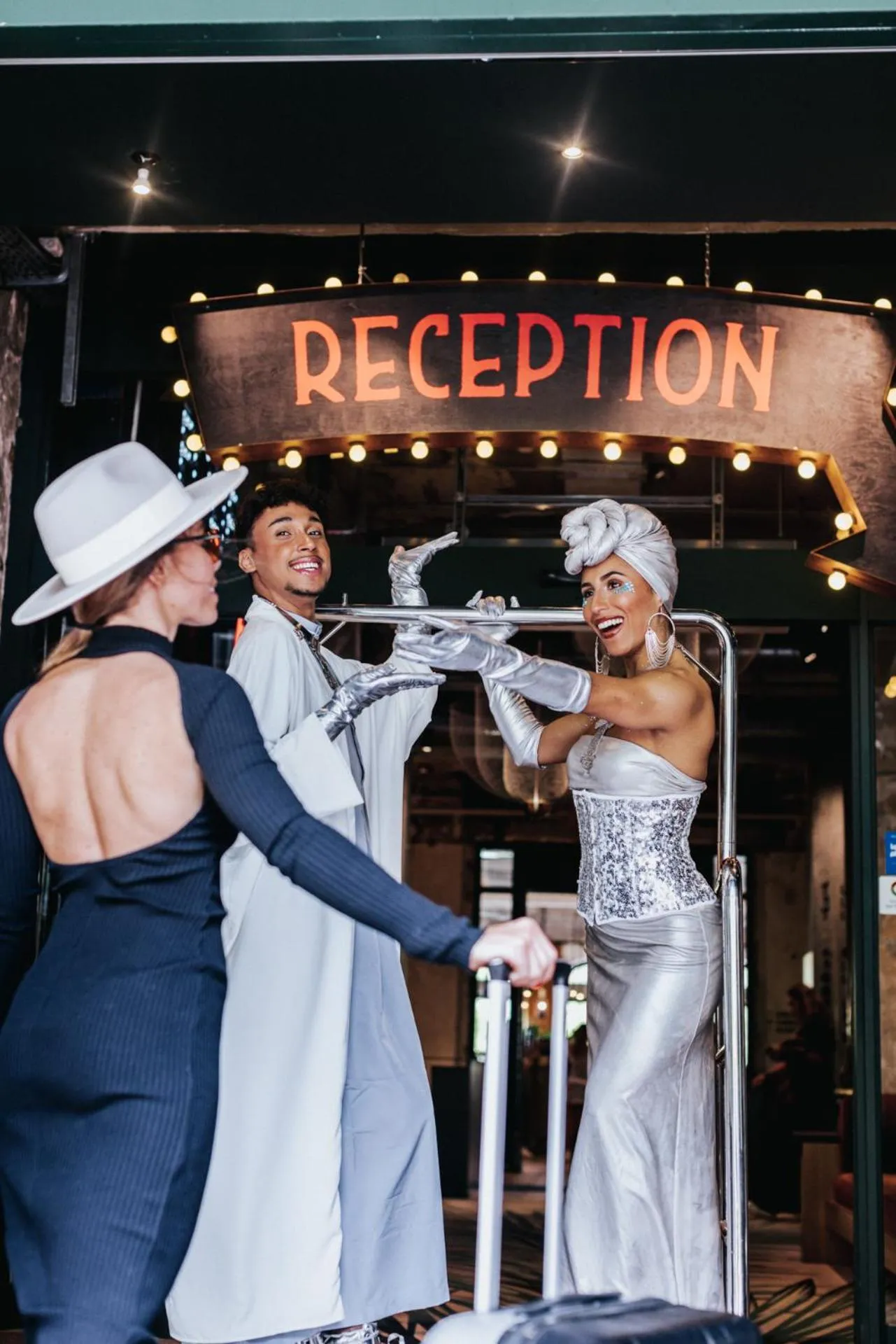Lobby or reception in La Folie Douce Hotels Chamonix