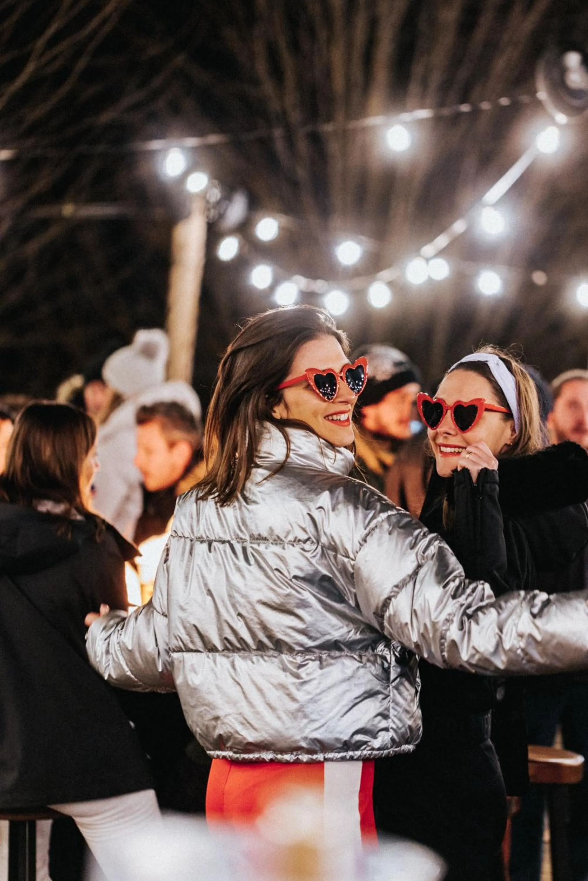 People in La Folie Douce Hotels Chamonix