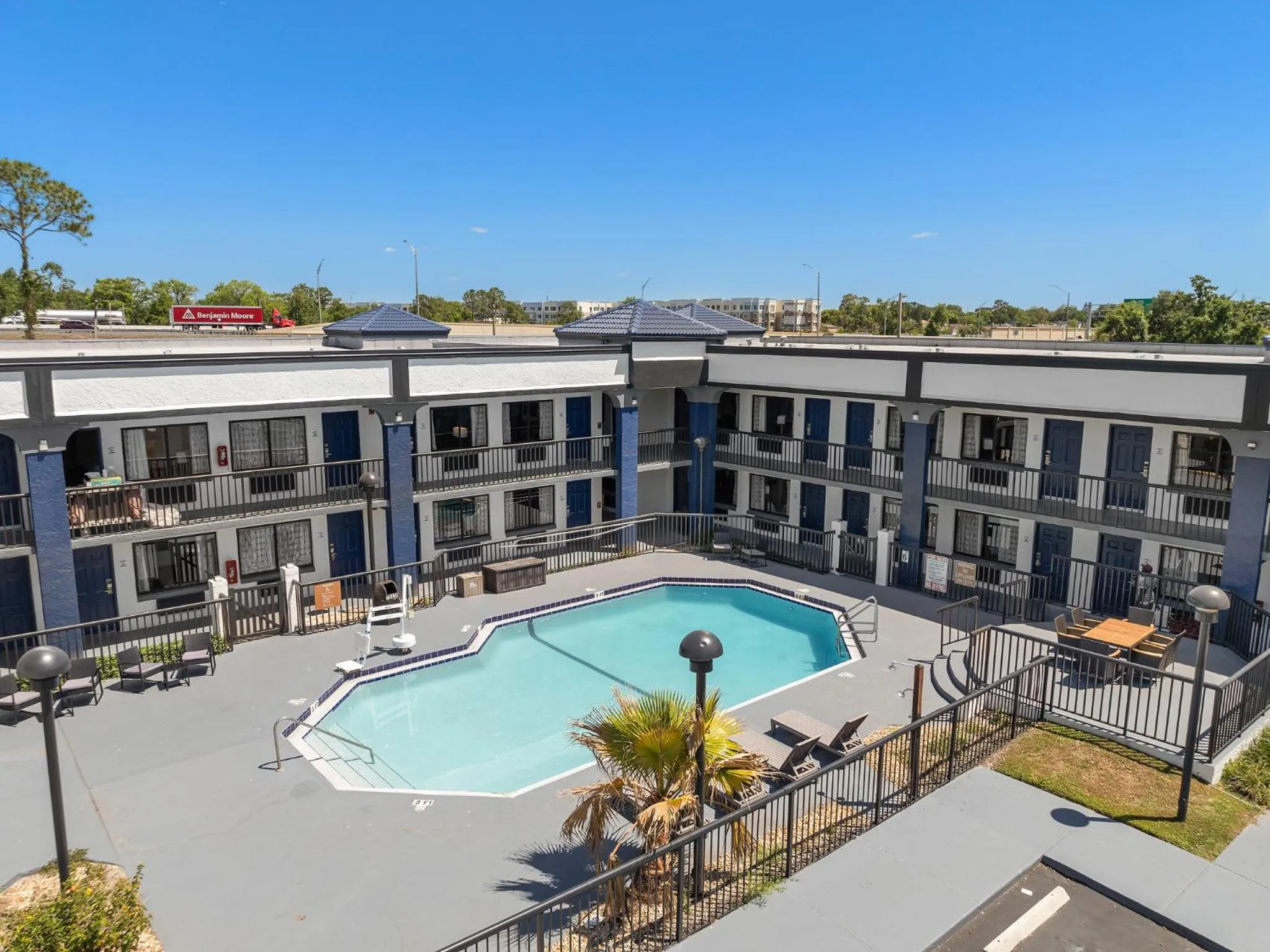 Swimming pool in Baymont by Wyndham Orlando East