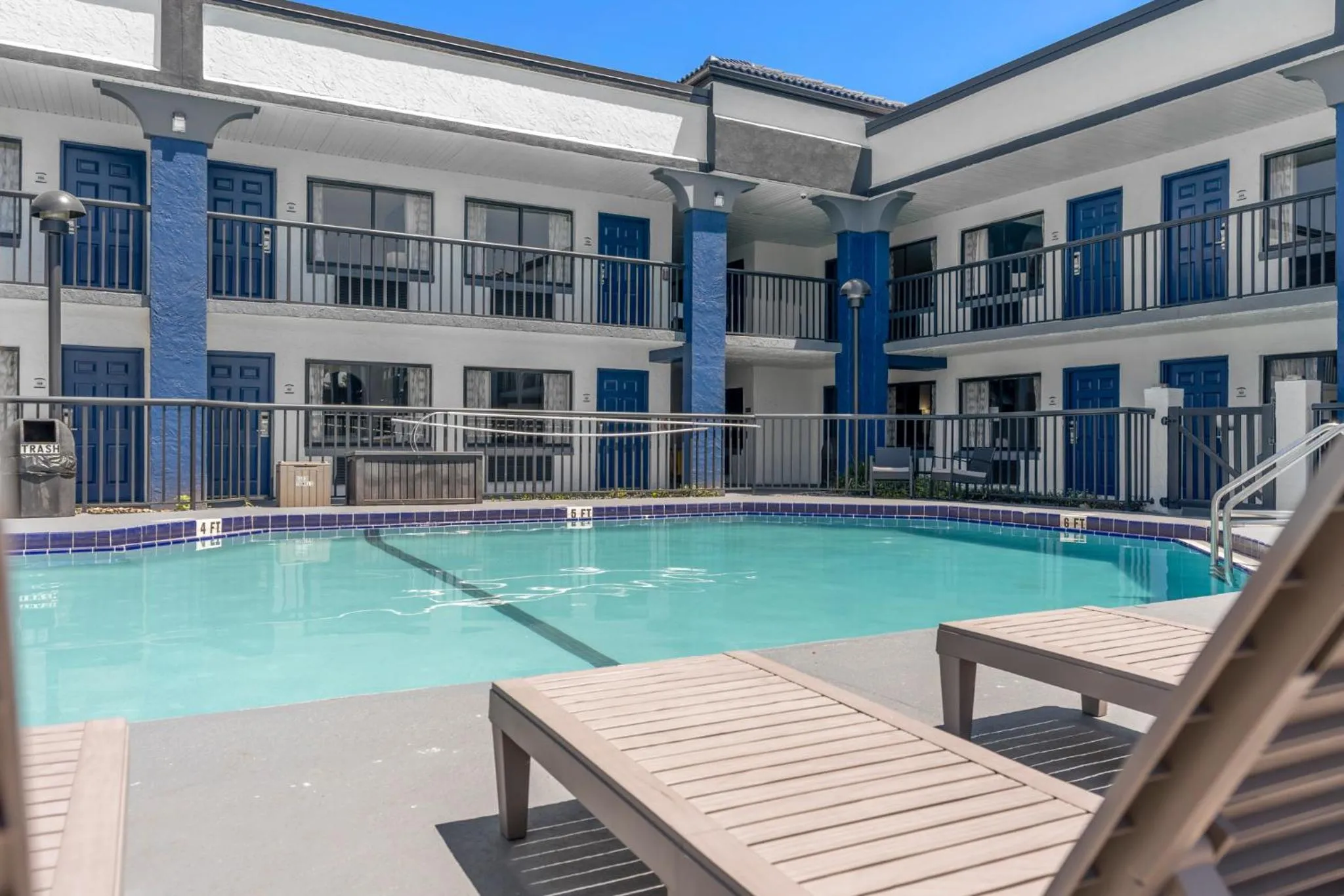 Swimming pool in Baymont by Wyndham Orlando East