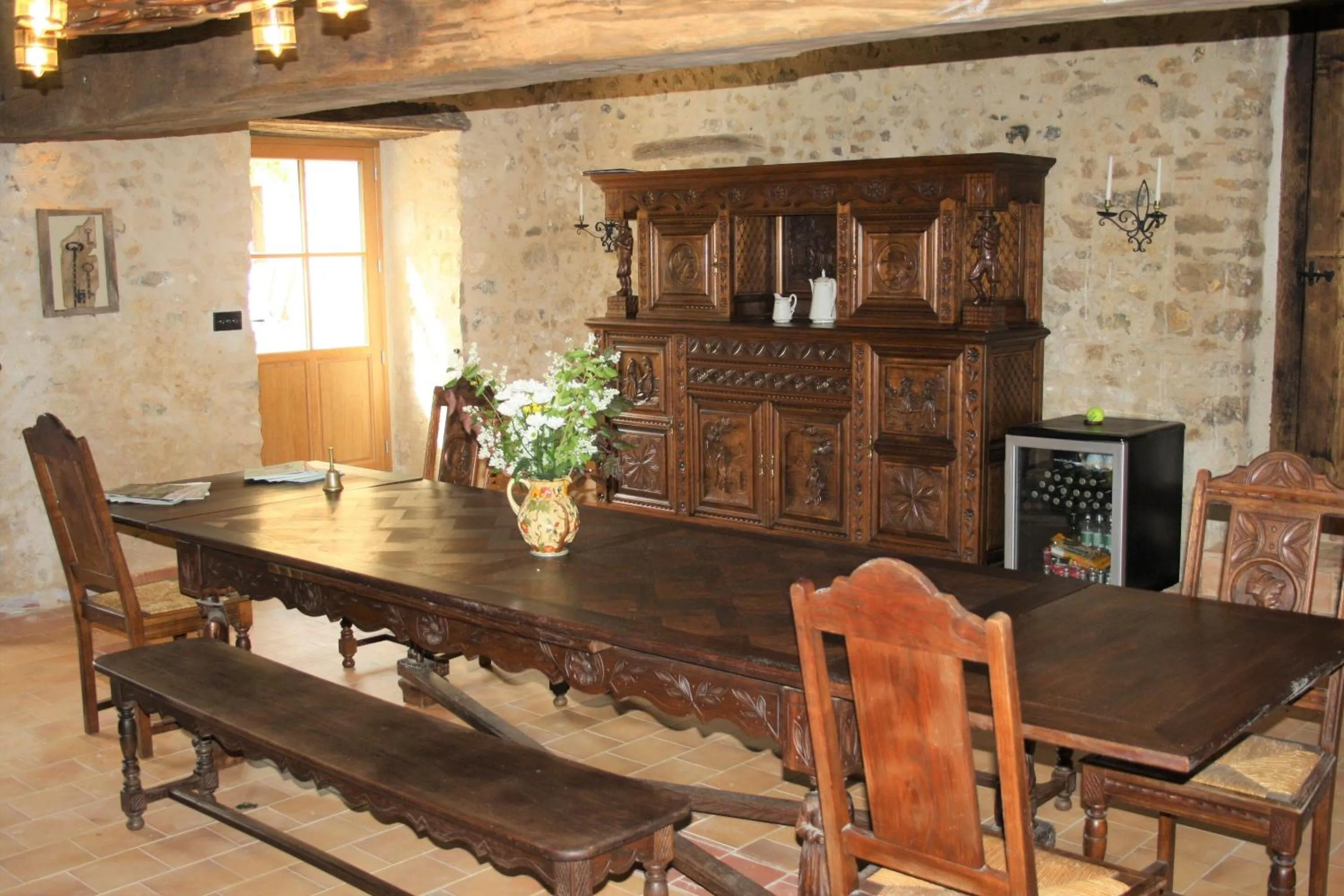 Dining area in Manoir de la Basse-Cour