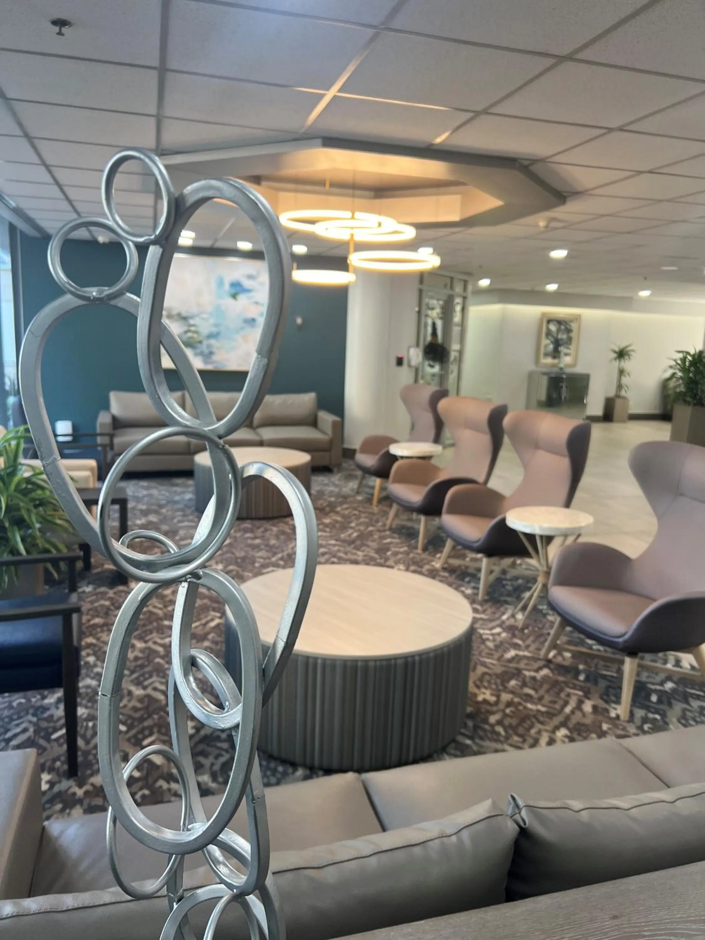 Lobby or reception in Brent House Hotel