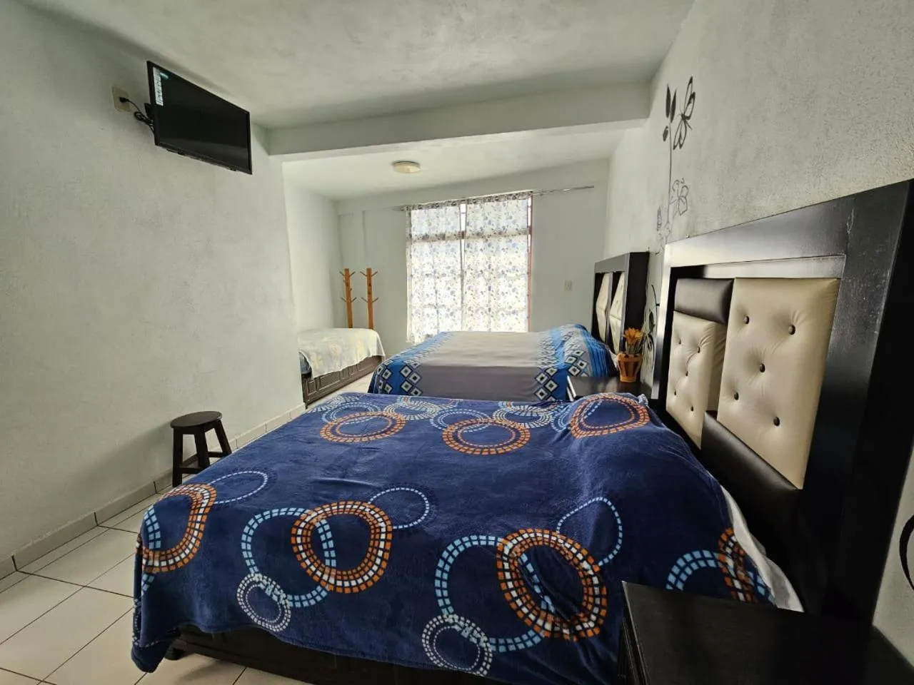 Bed in Hotel posada Juquila