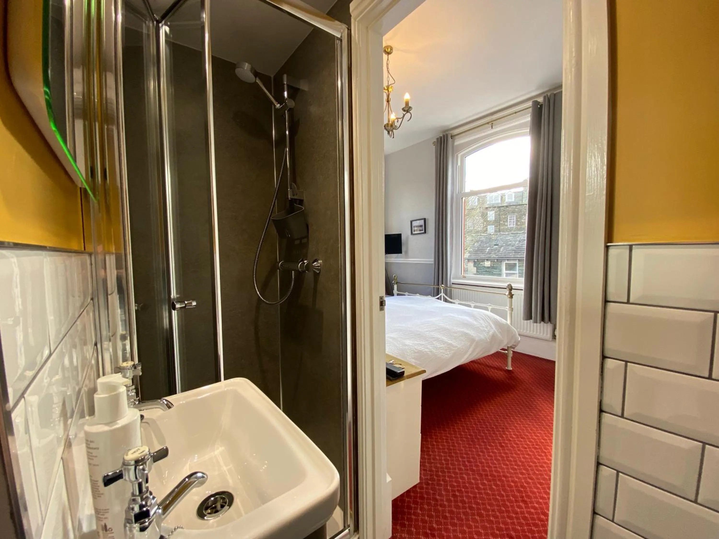 Bathroom, Bed in Goodwin House