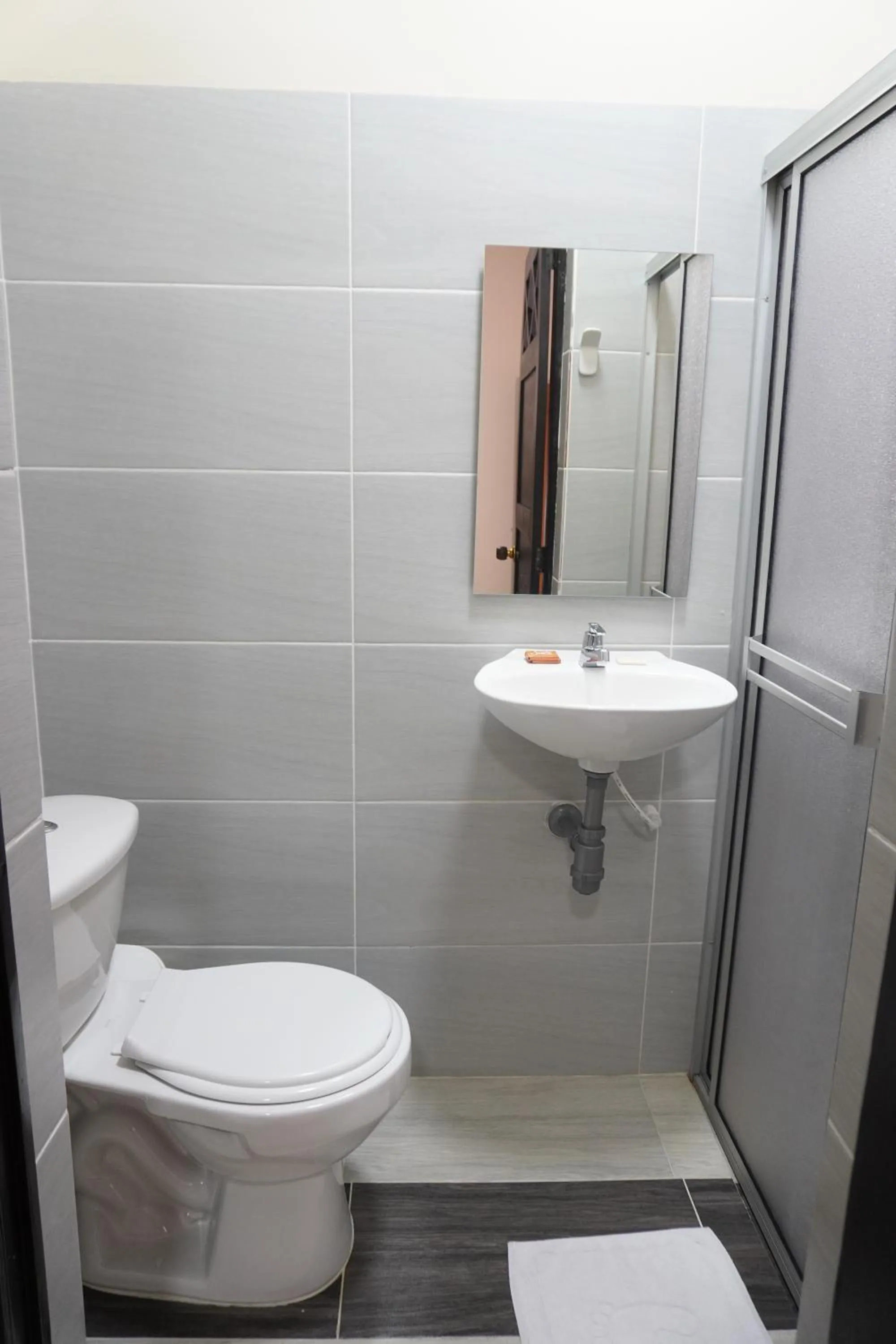 Toilet in Hotel El Andino