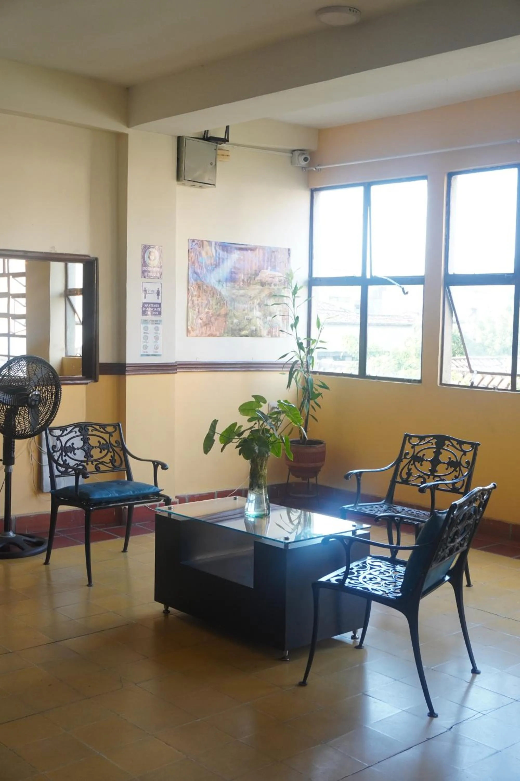 Patio in Hotel El Andino