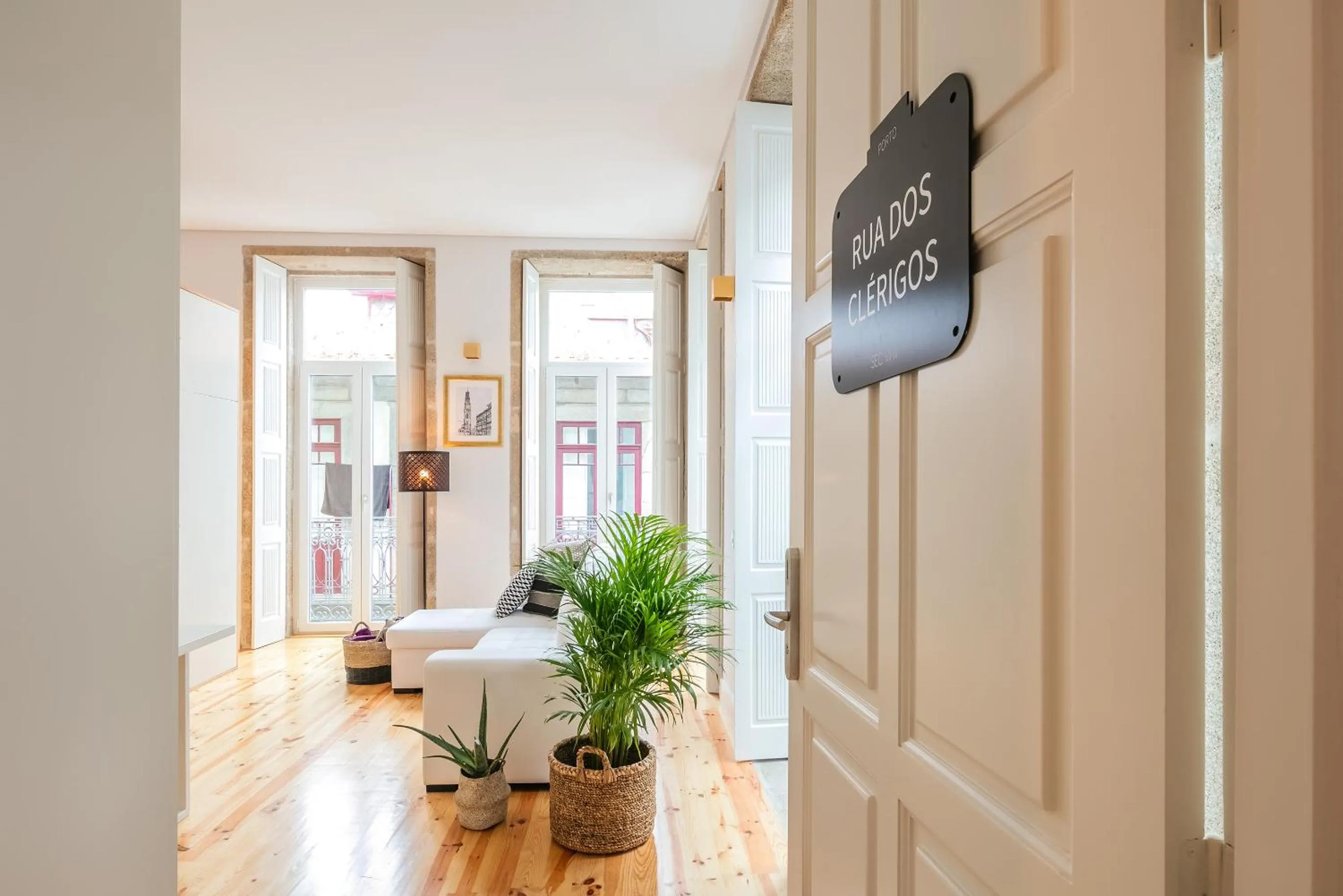 Living room in Indulge Porto Flats