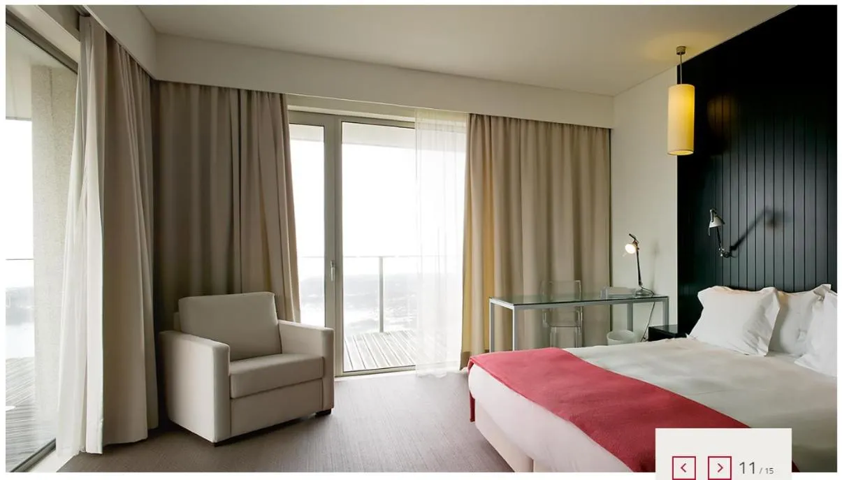 Bed in Hotel Flor De Sal