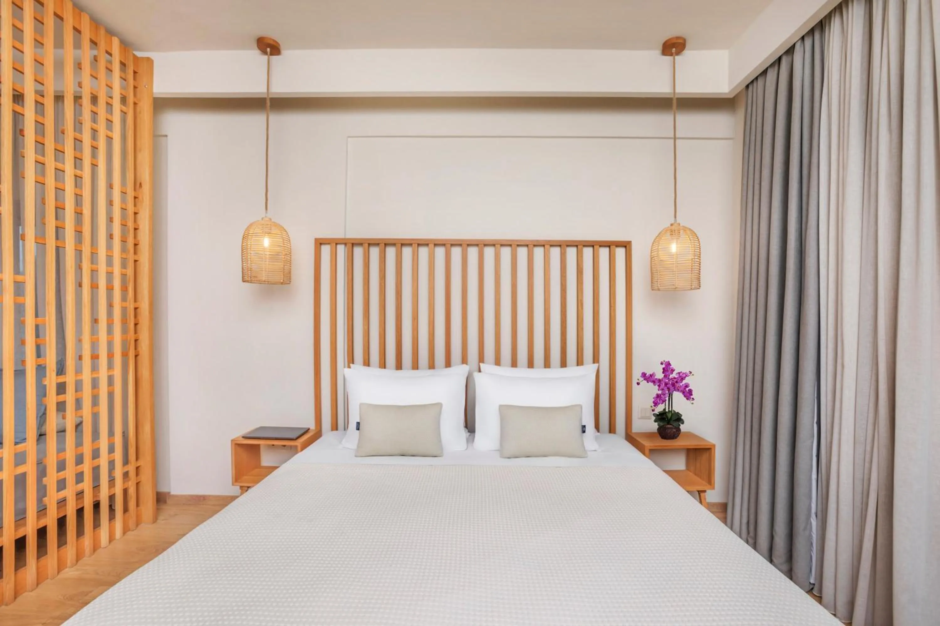 Bed in Elies 33 Bio Retreat