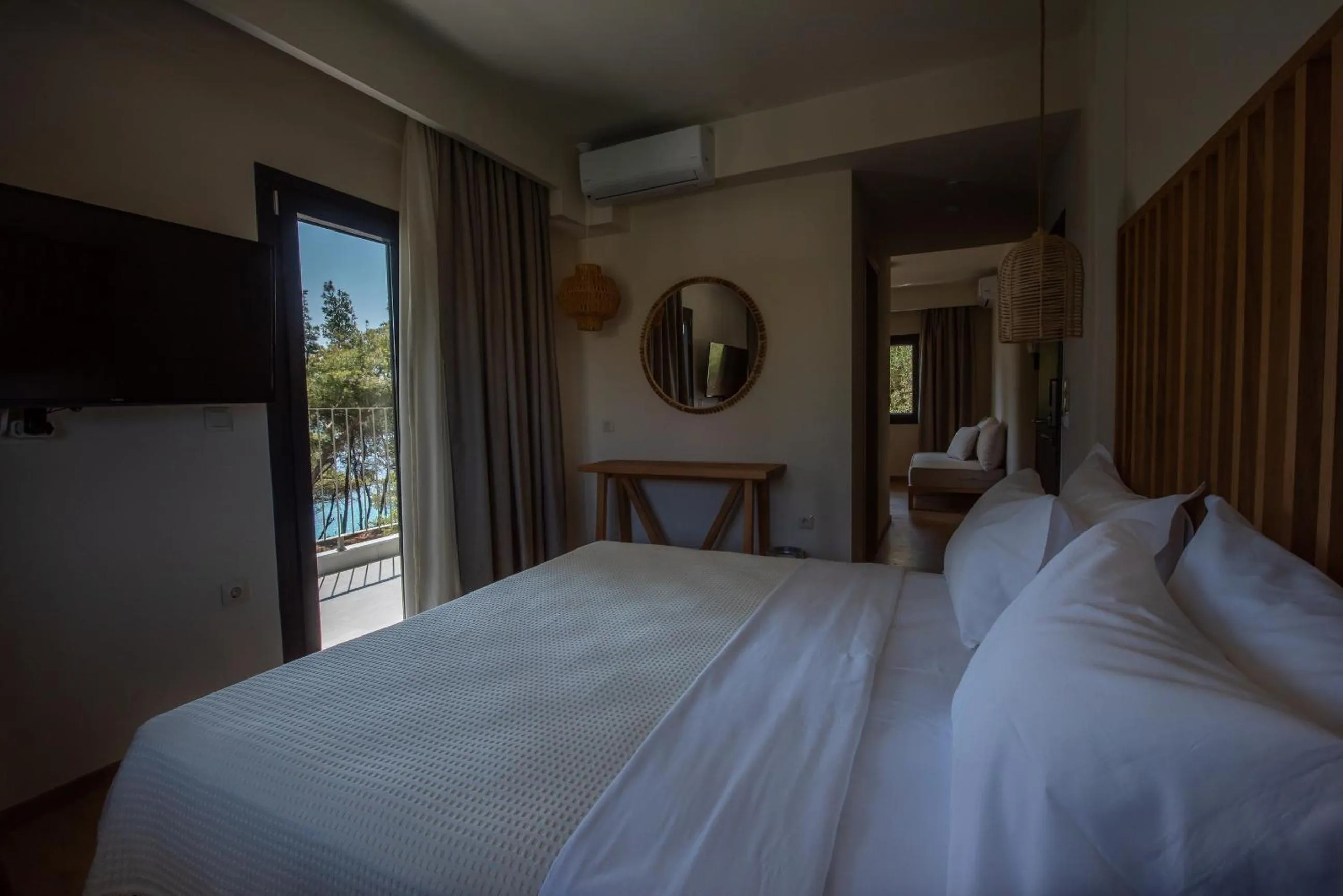 Bed in Elies 33 Bio Retreat