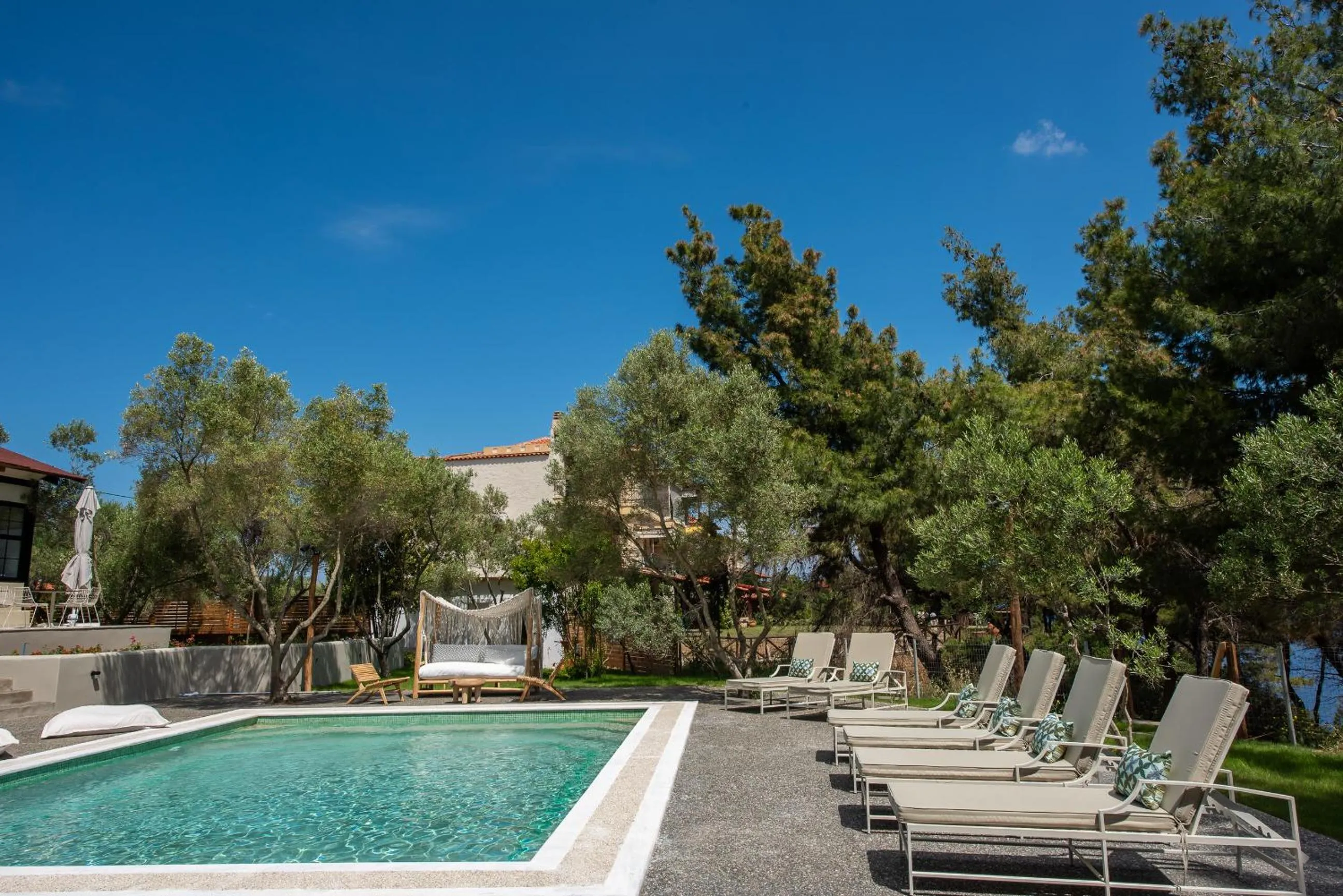 Pool view in Elies 33 Bio Retreat