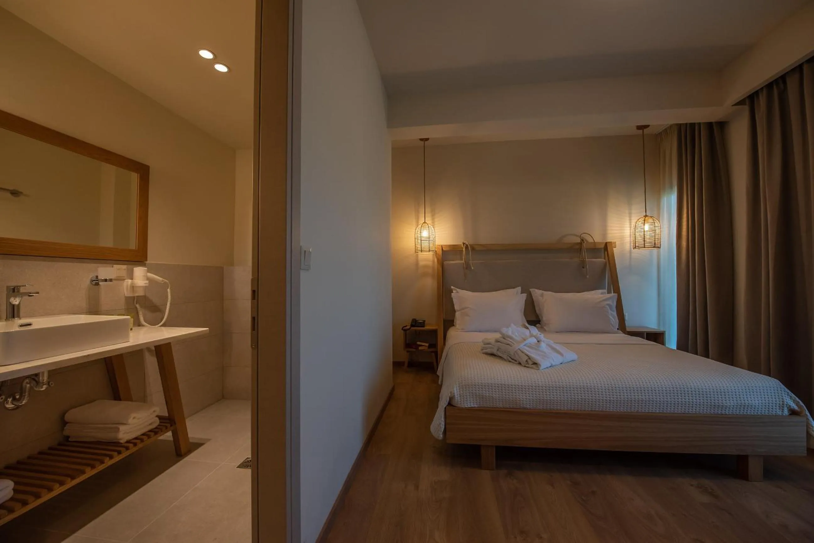 Bed in Elies 33 Bio Retreat