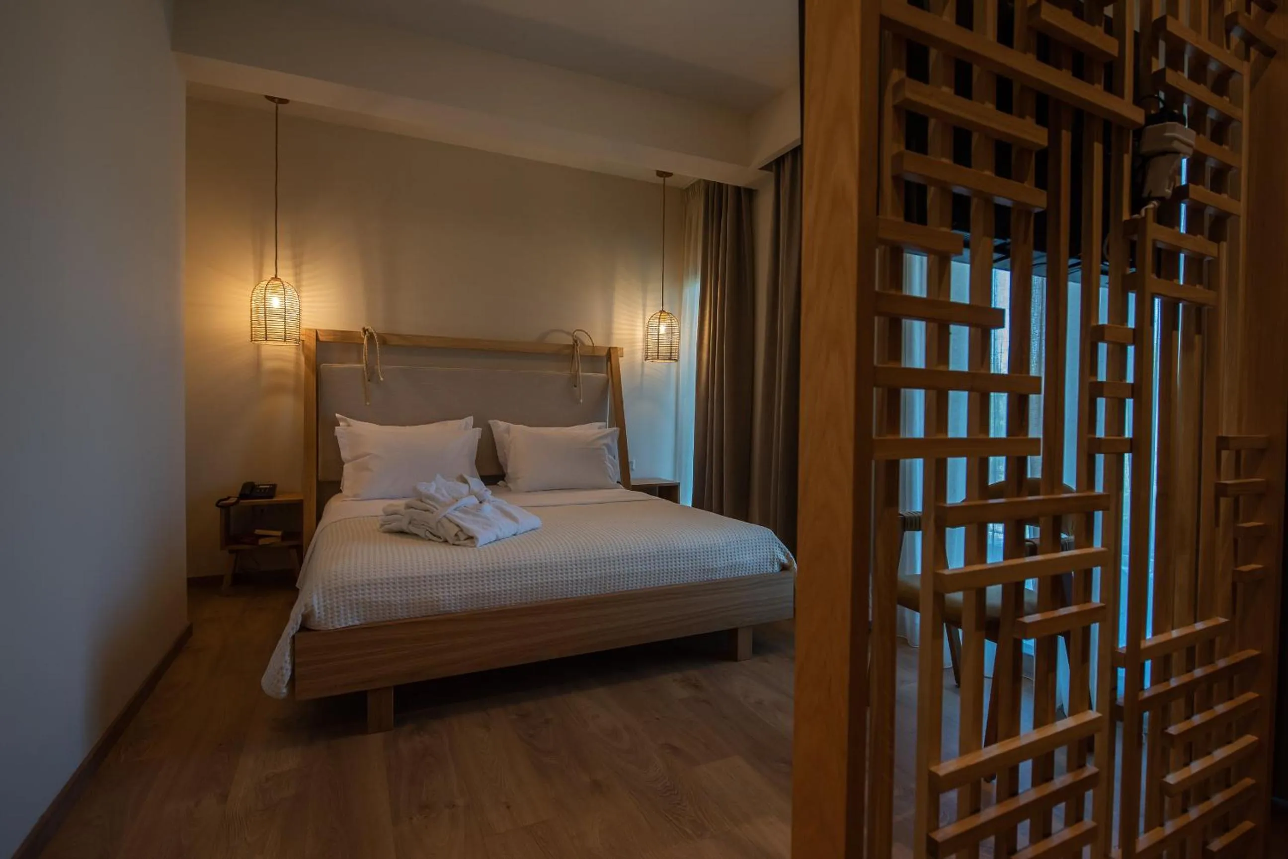 Bed in Elies 33 Bio Retreat