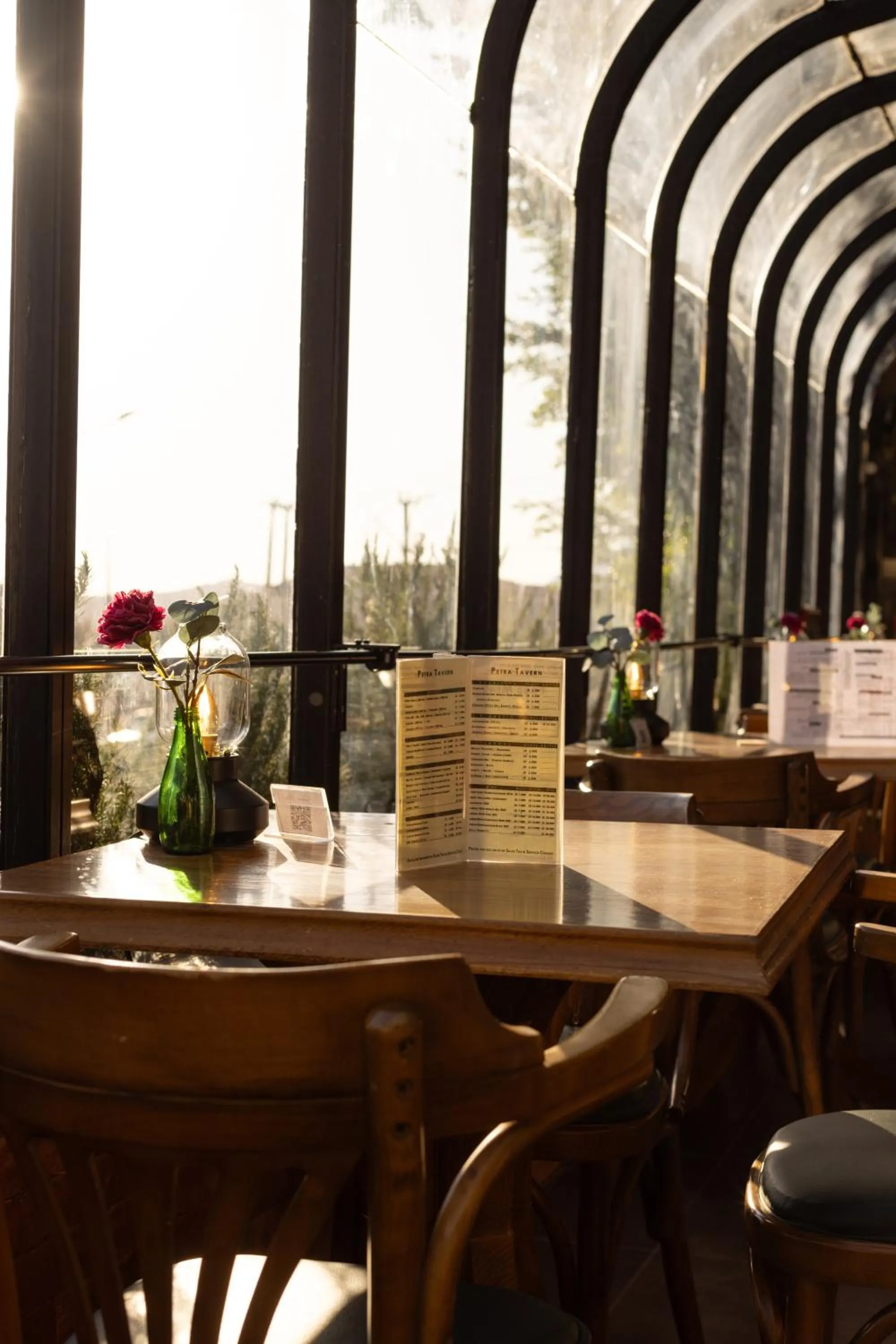 Lounge or bar in Petra Palace Hotel