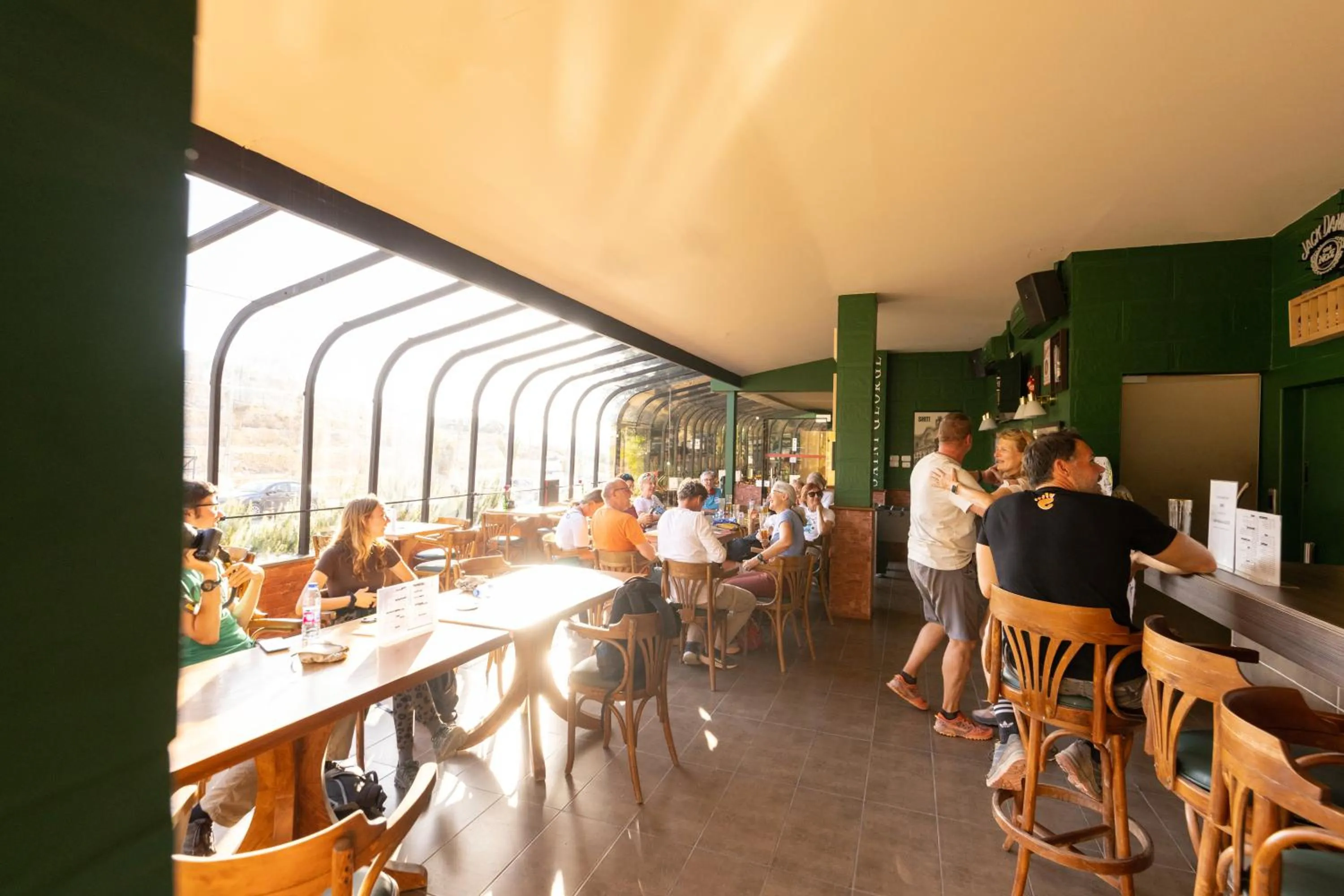 Lounge or bar in Petra Palace Hotel