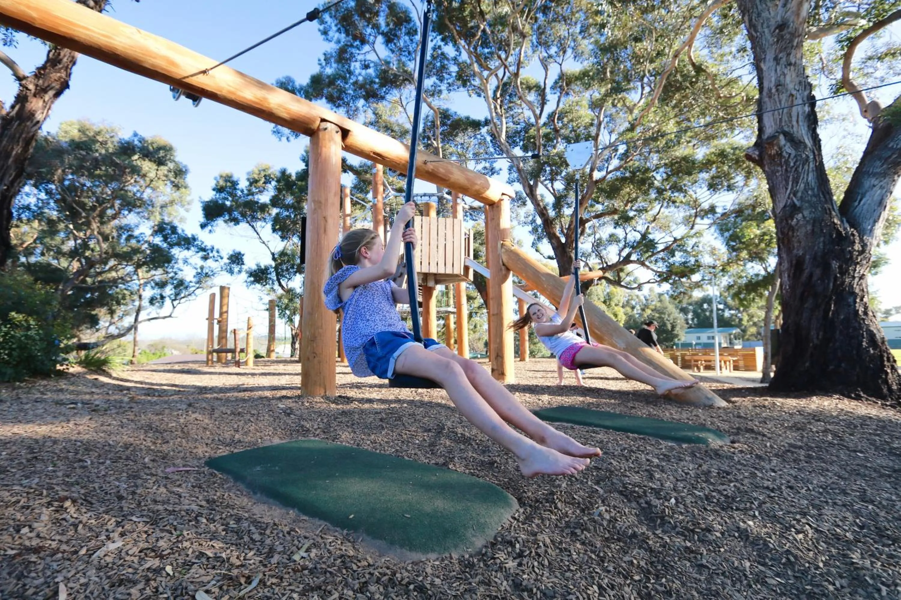 Children play ground in Discovery Parks - Robe