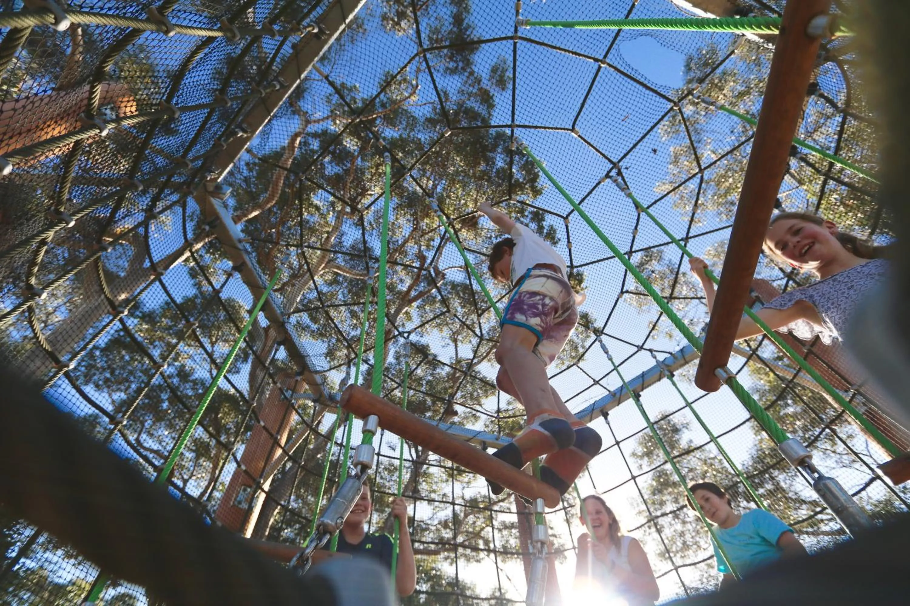 Children play ground in Discovery Parks - Robe
