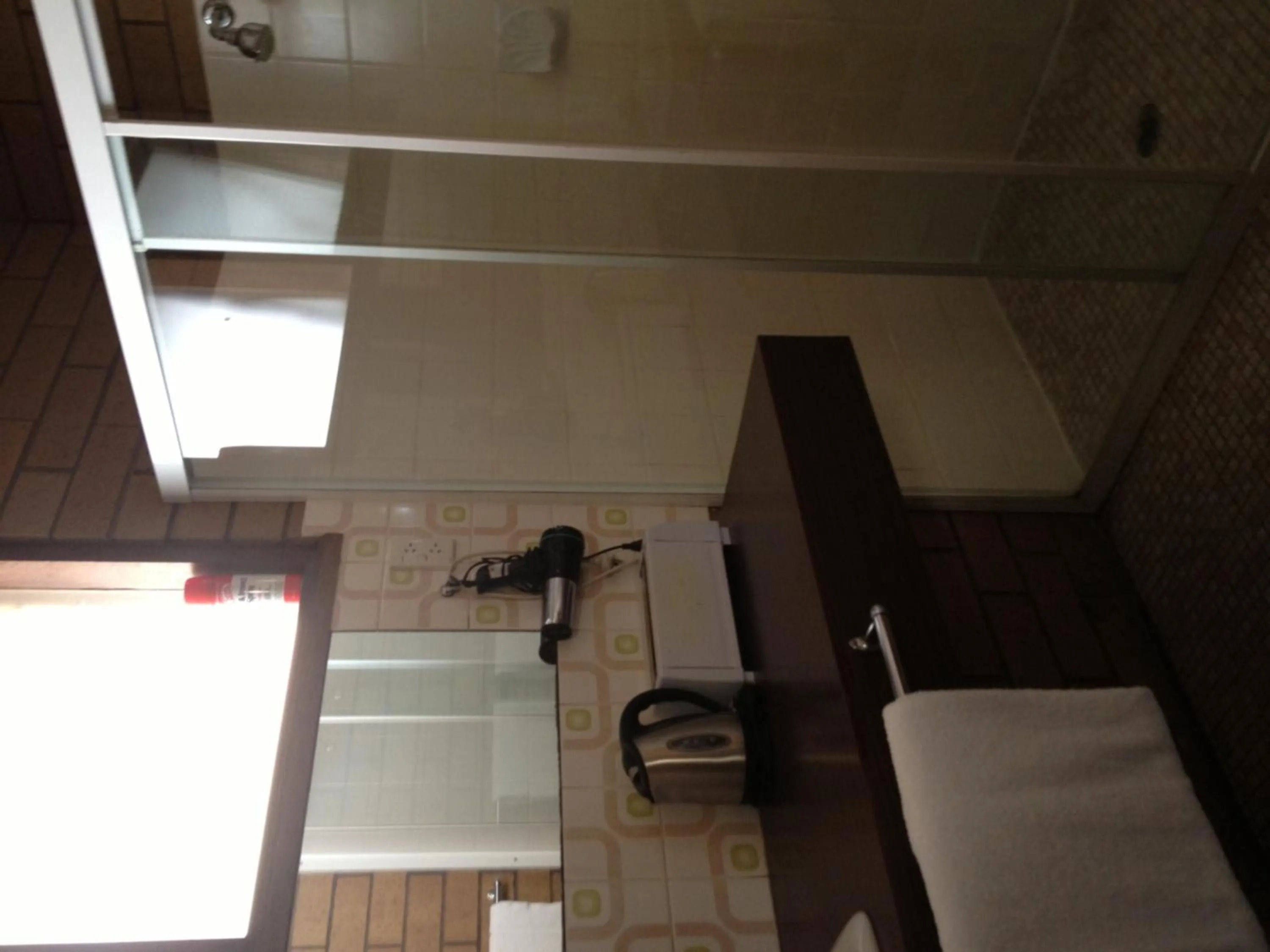 Bathroom in Rippleside Park Motor Inn