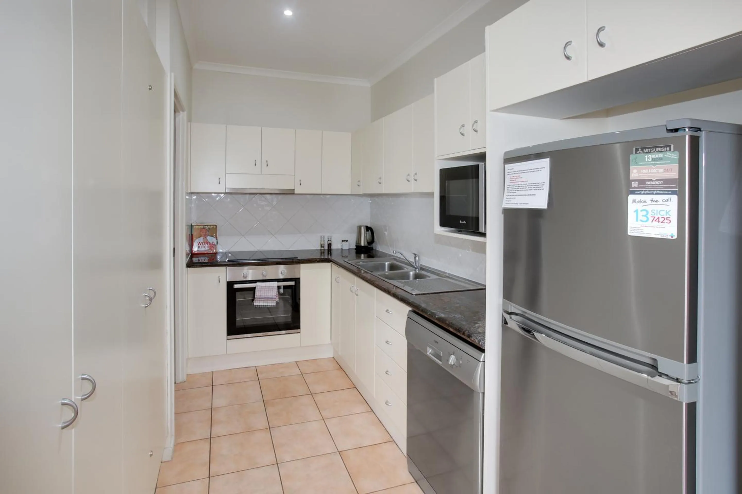 Kitchen or kitchenette in Rimini Holiday Apartments