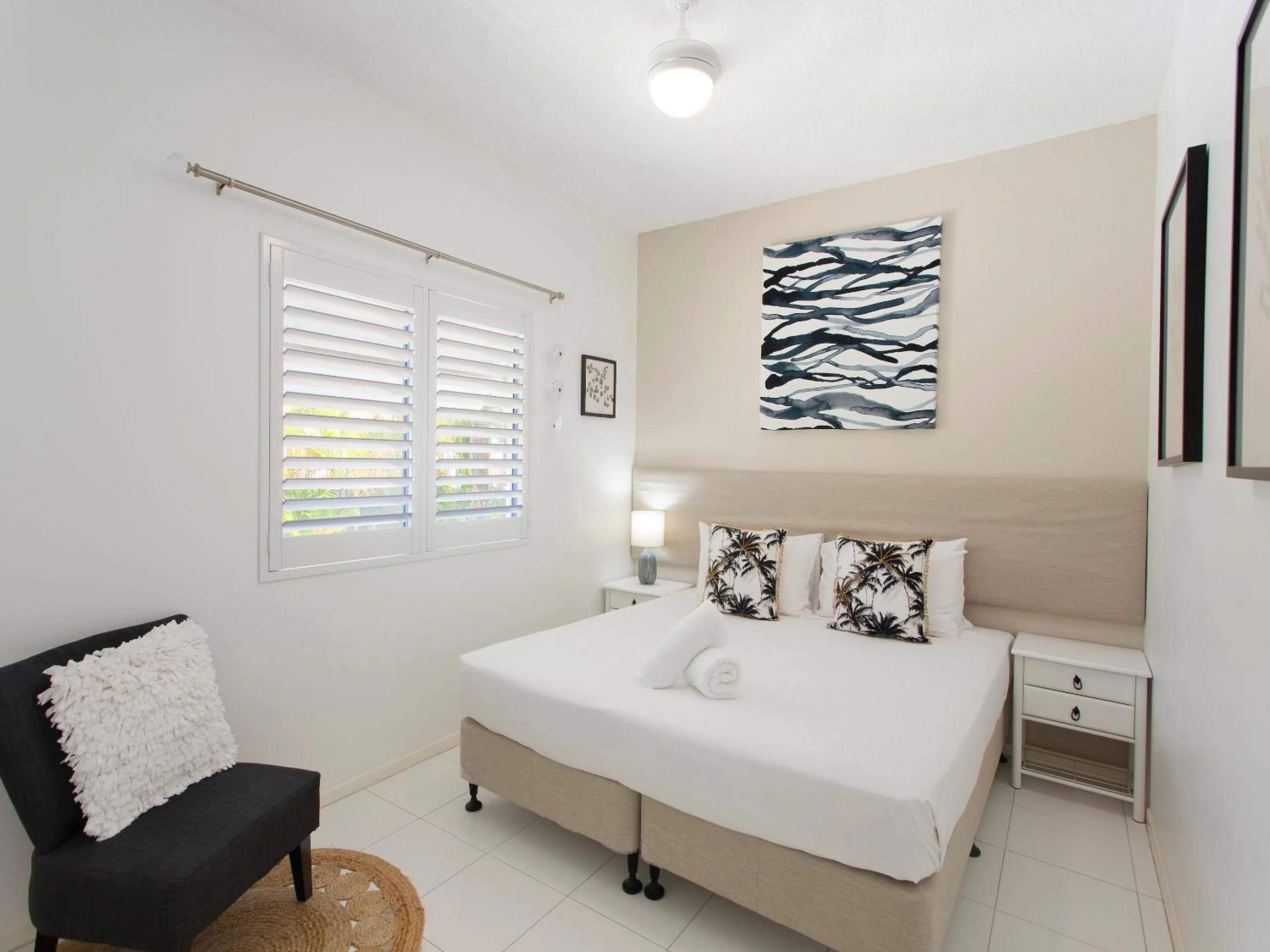 Bed in Rimini Holiday Apartments