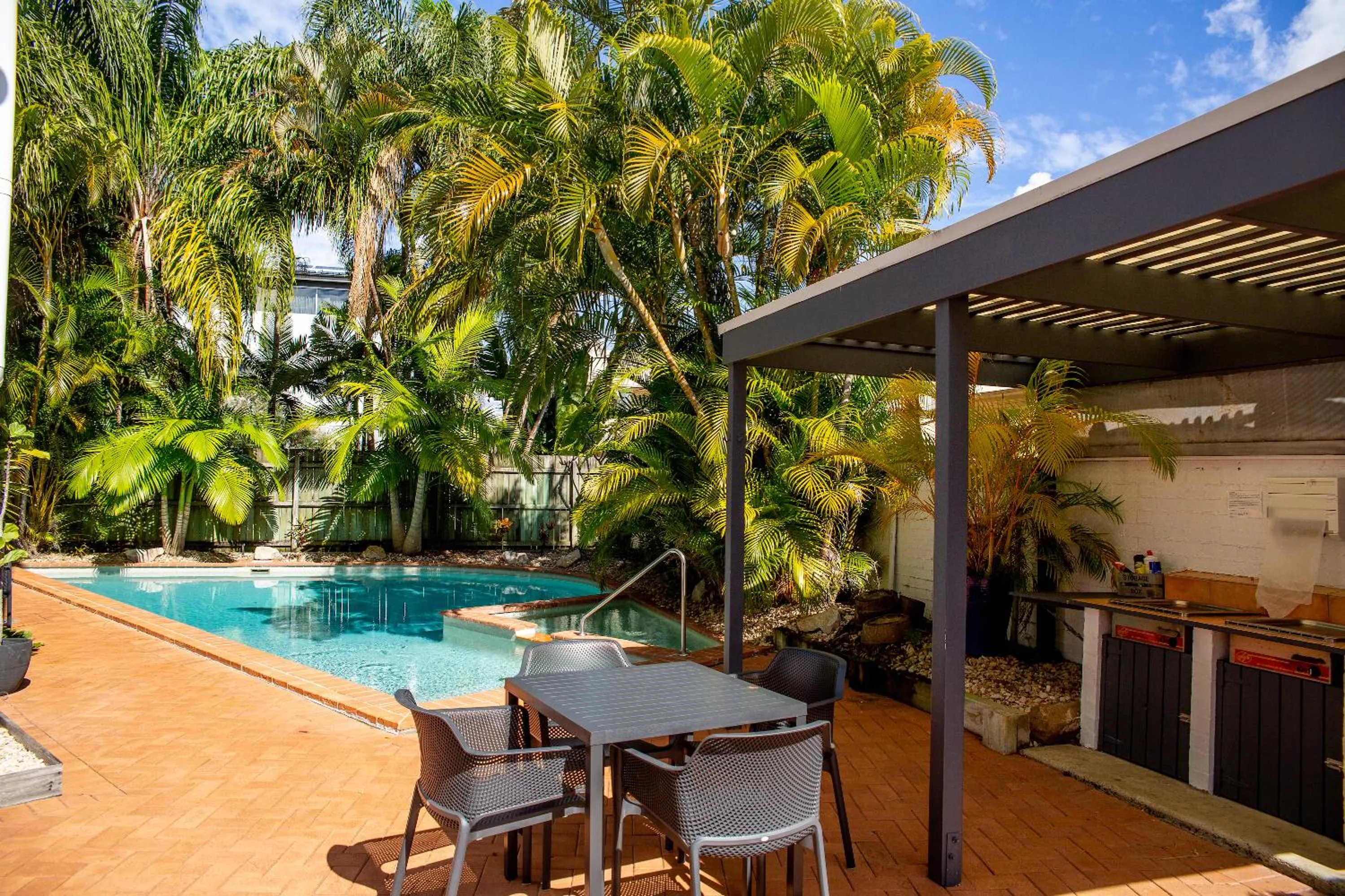 BBQ facilities in Rimini Holiday Apartments