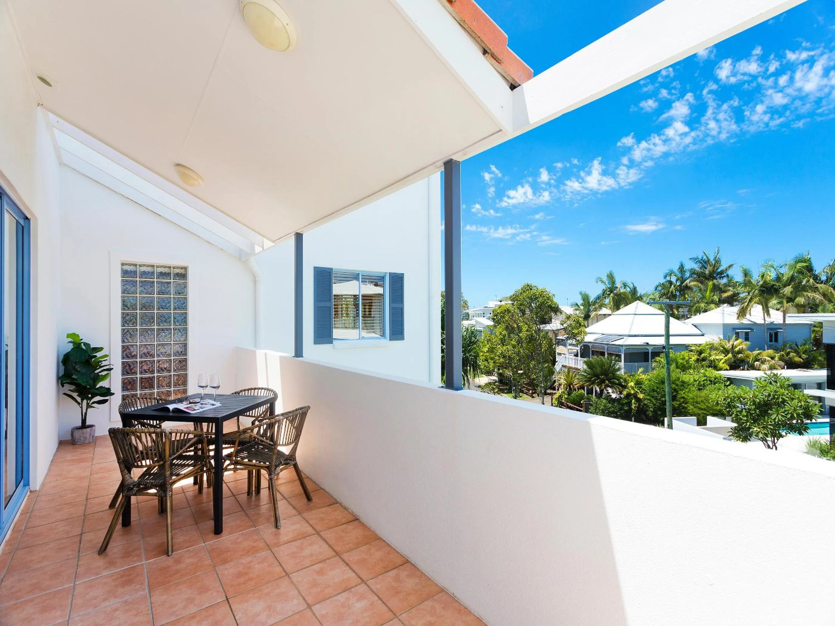 Balcony/Terrace in Rimini Holiday Apartments