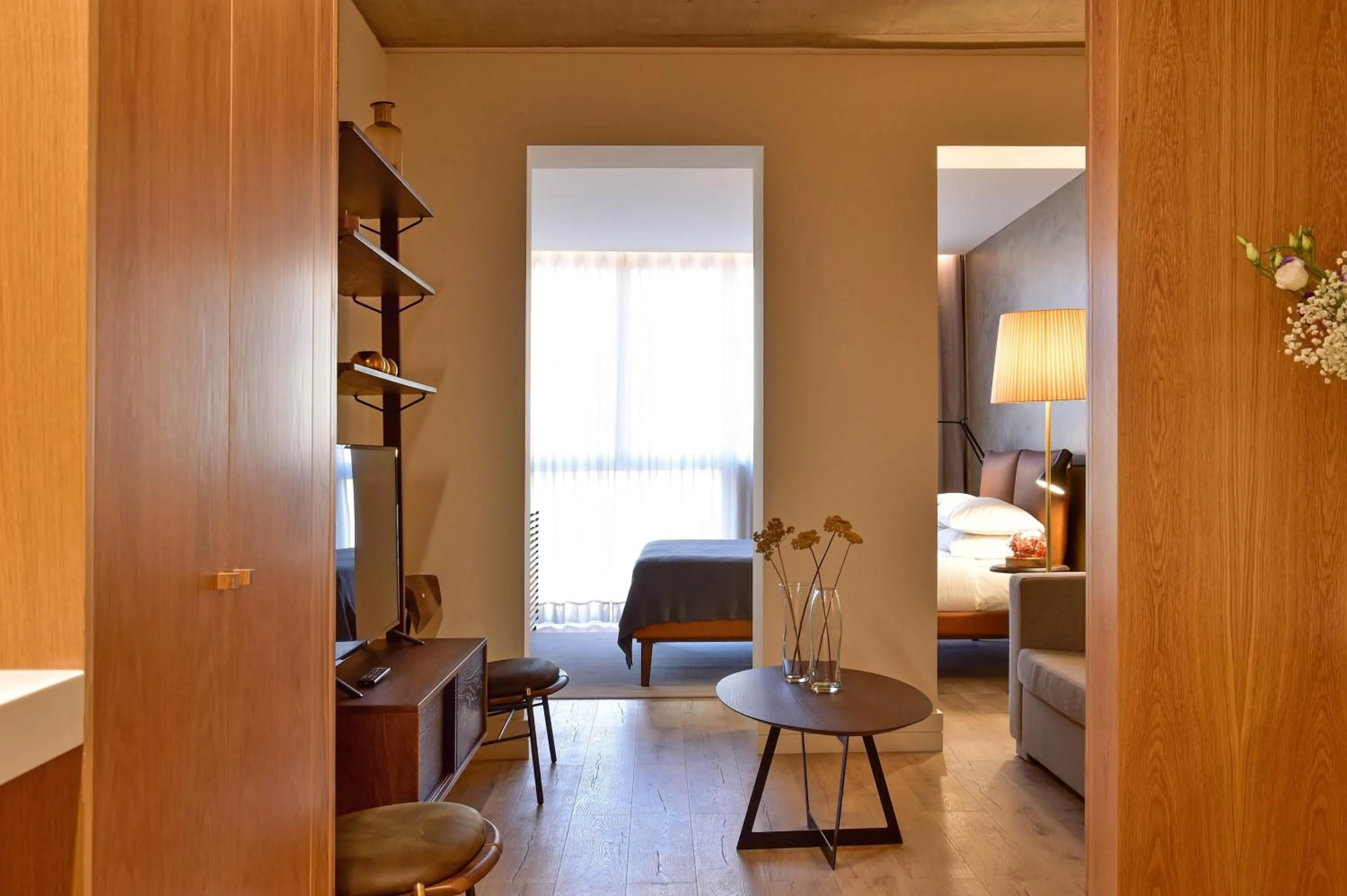 TV and multimedia, Bed in My Story Apartments Porto - Santa Catarina