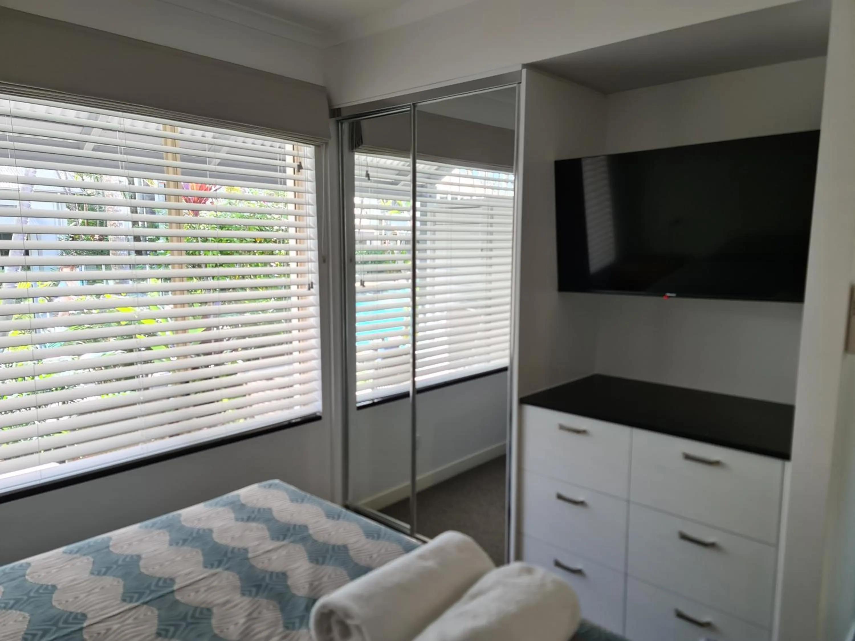 Bed in The Islander Noosa Resort