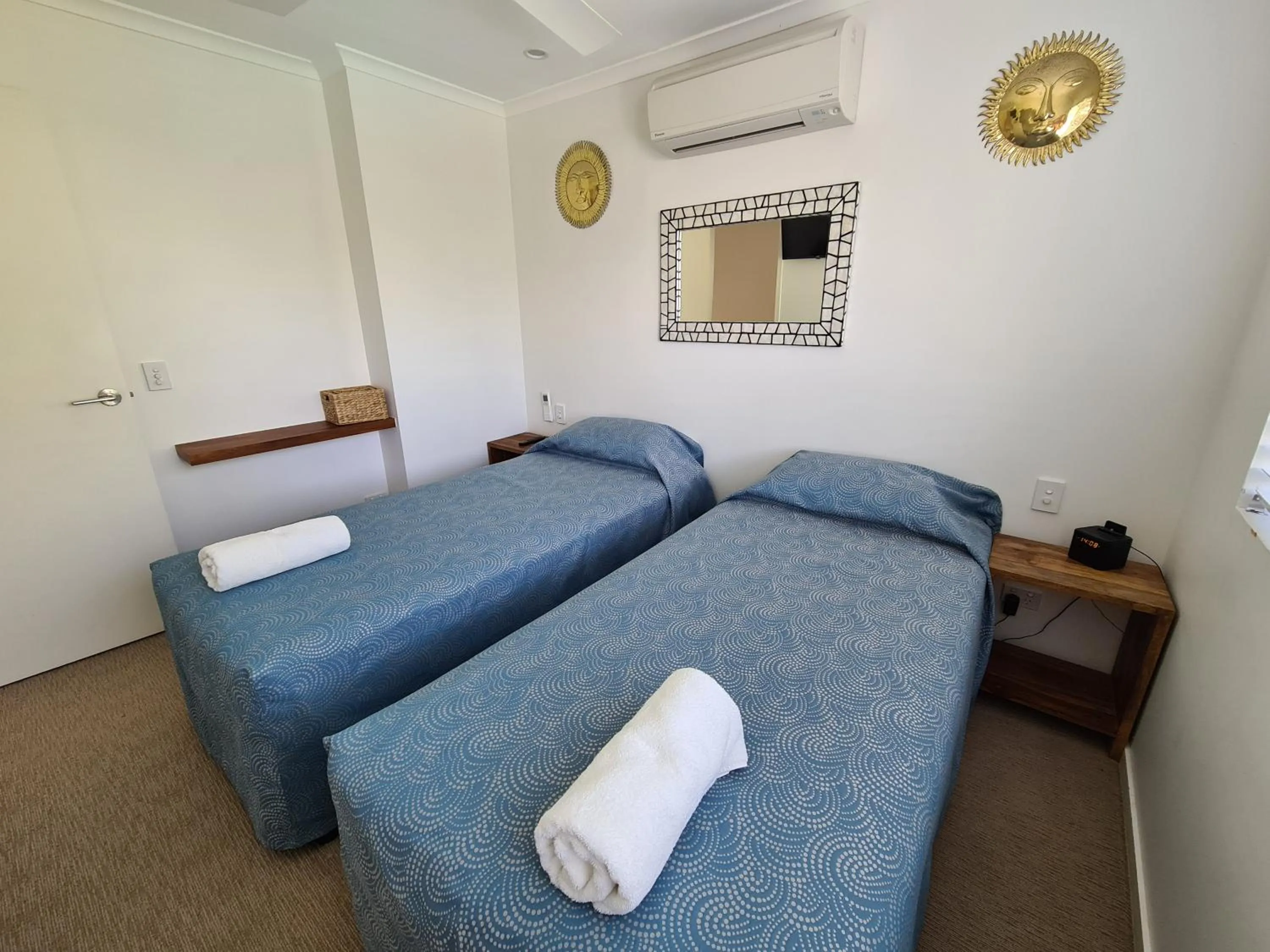 Bed in The Islander Noosa Resort