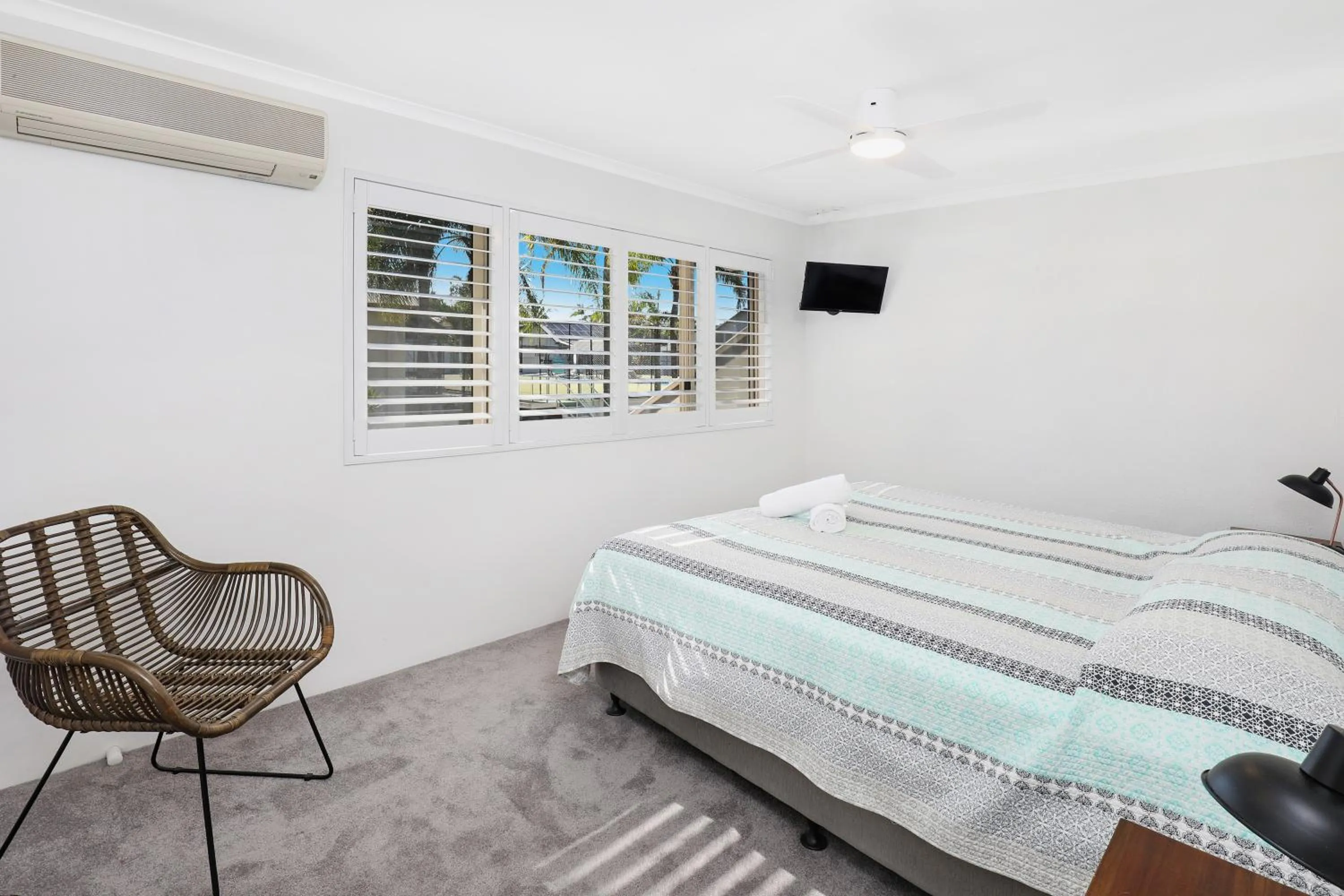 Bed in The Islander Noosa Resort