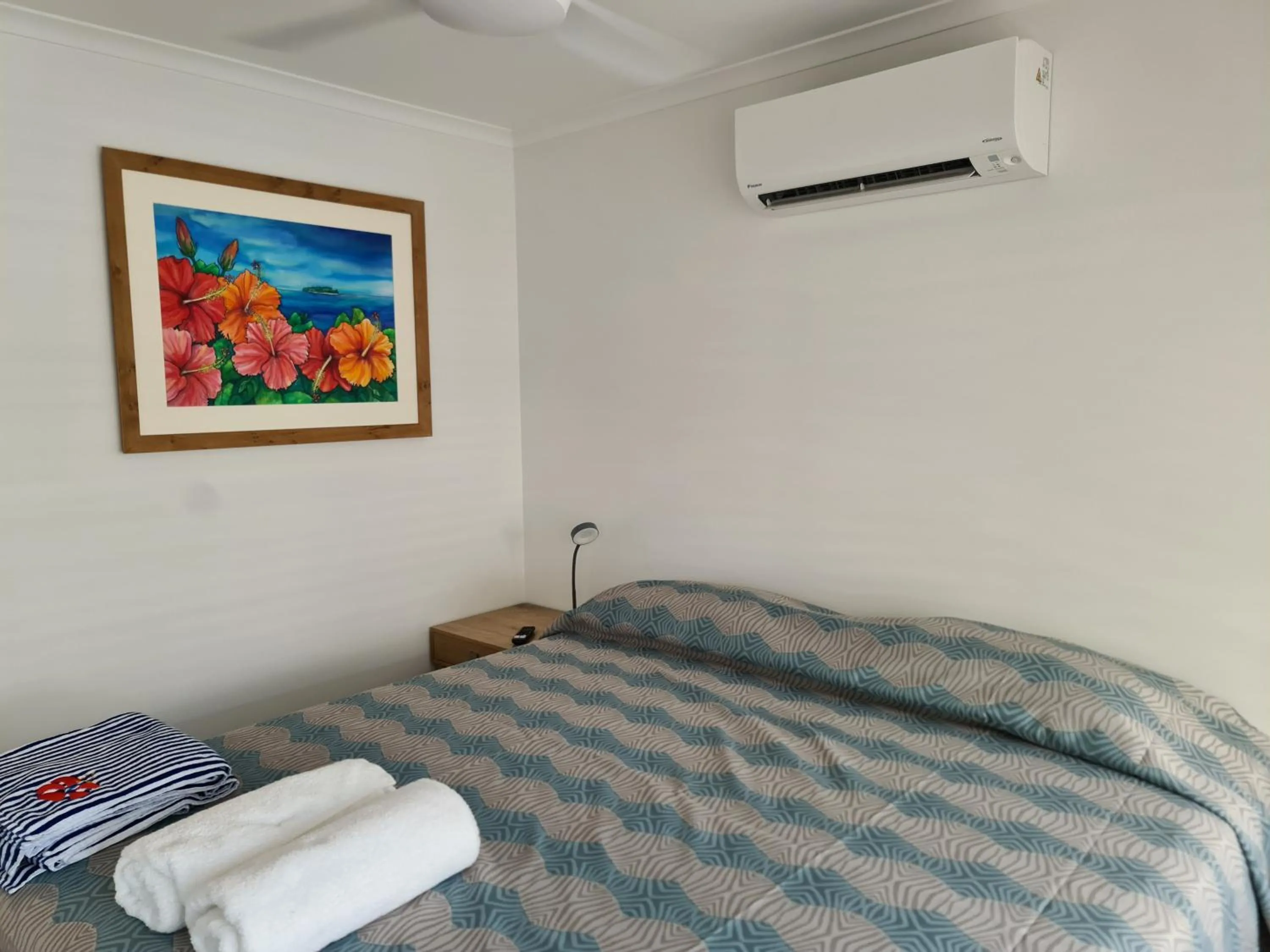 Bed in The Islander Noosa Resort