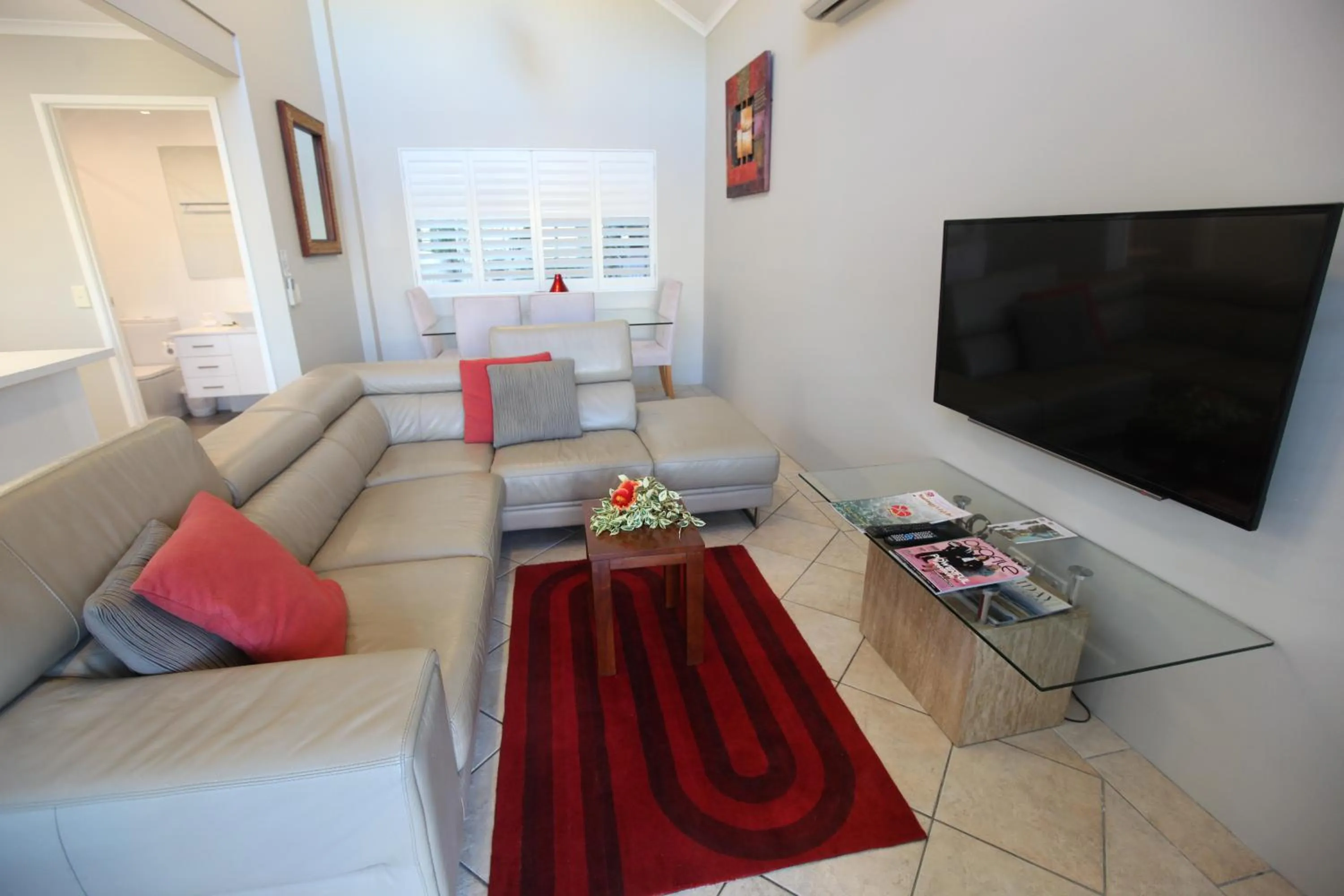 Living room in The Islander Noosa Resort