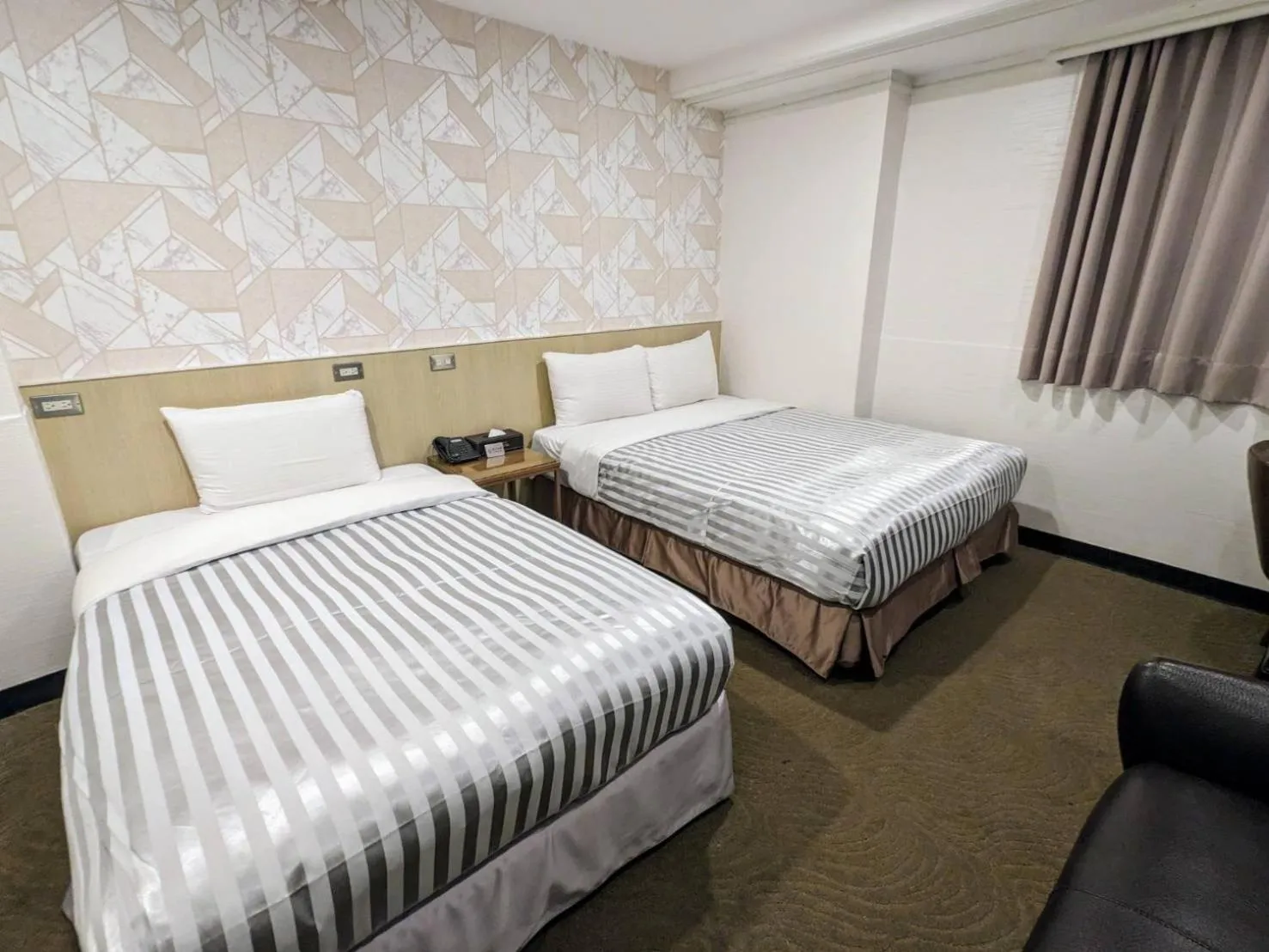 Bed in Ximen Hotel