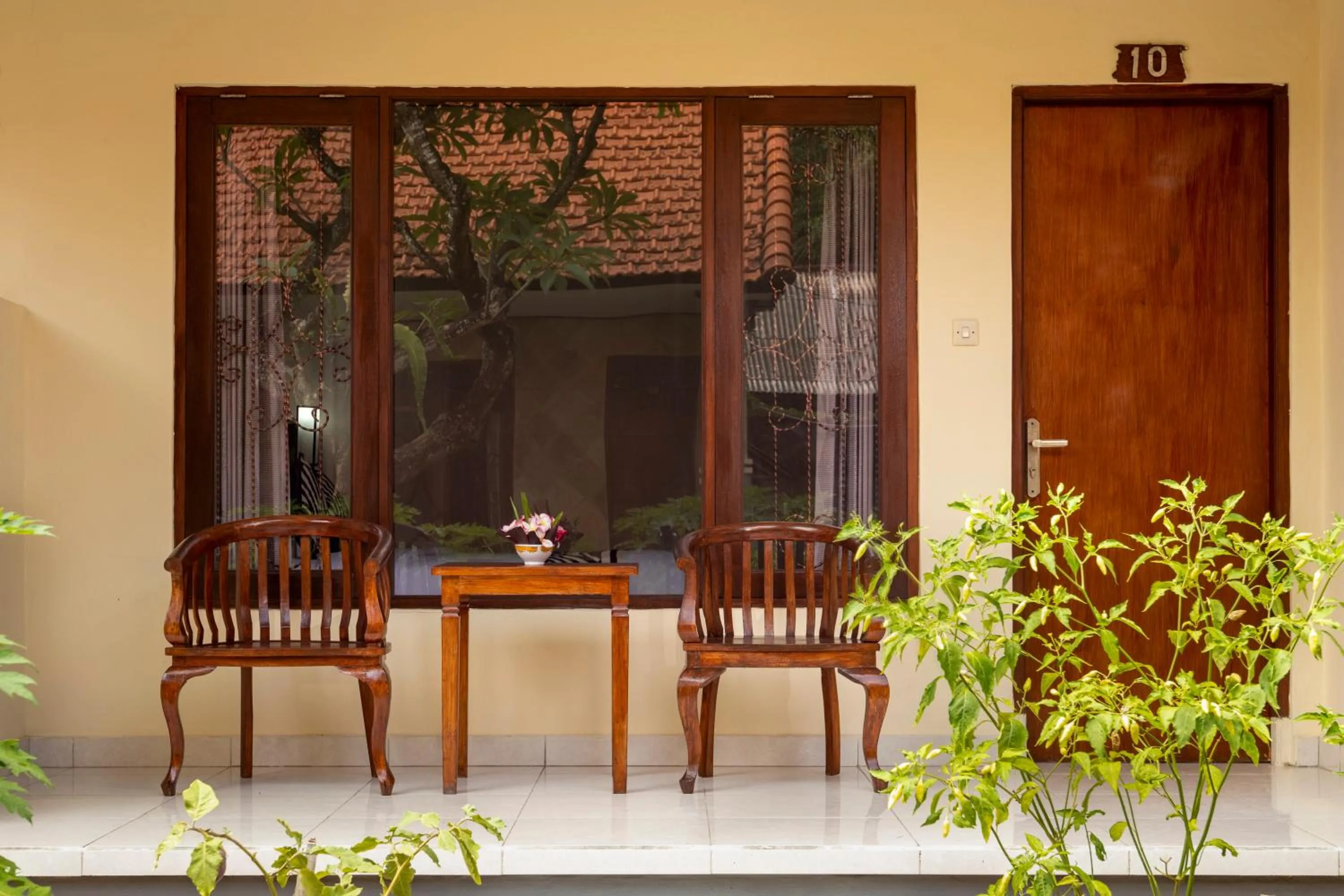 Balcony/Terrace in Suriwathi Hotel Legian